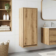 Umivaonik s policom za zid Hrast artisan 35 x 20 x 81 cm