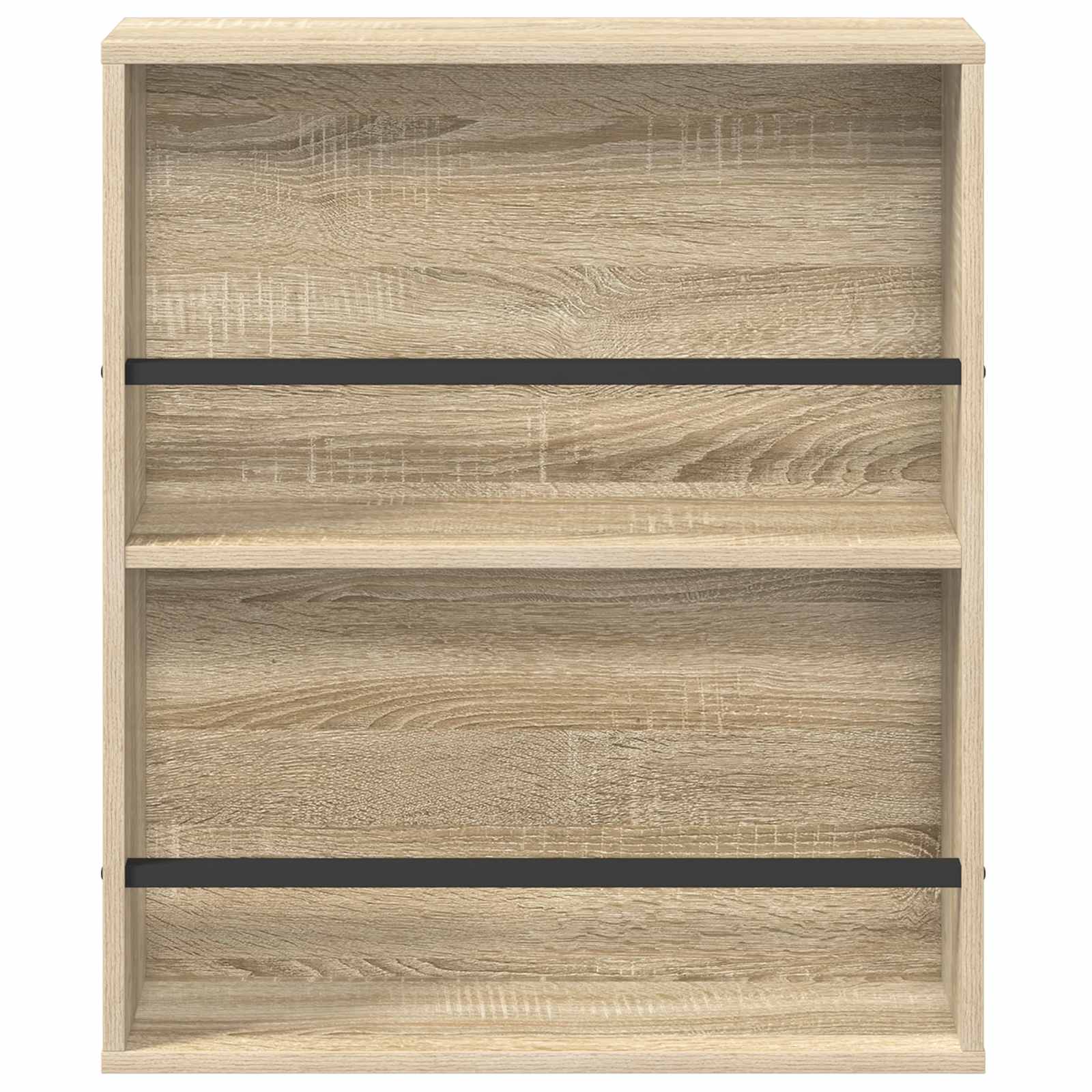 Polica za časopise s policom Zidne Sonoma hrast 60 x 12 x 70 cm
