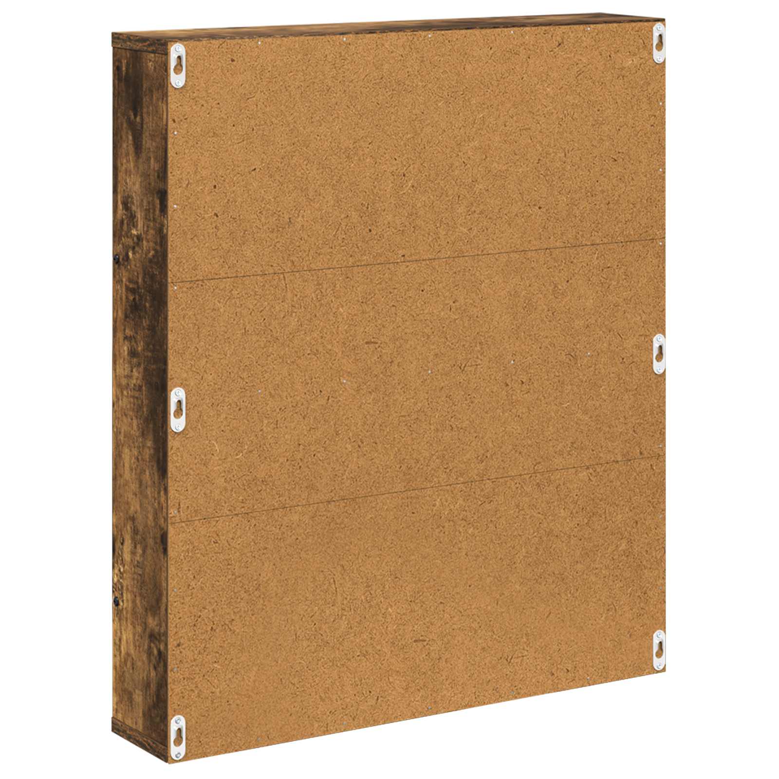 Polica za časopise Zidne 2 pcs Dimljeni hrast 60 x 12 x 70 cm