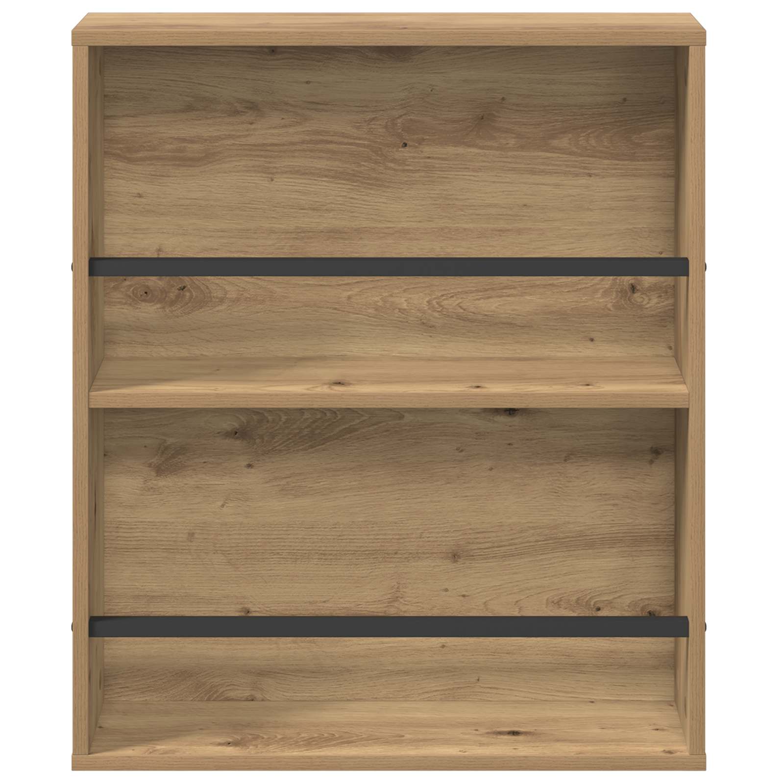 Polica za časopise s policom Umjetnički hrast 60 x 12 x 70 cm