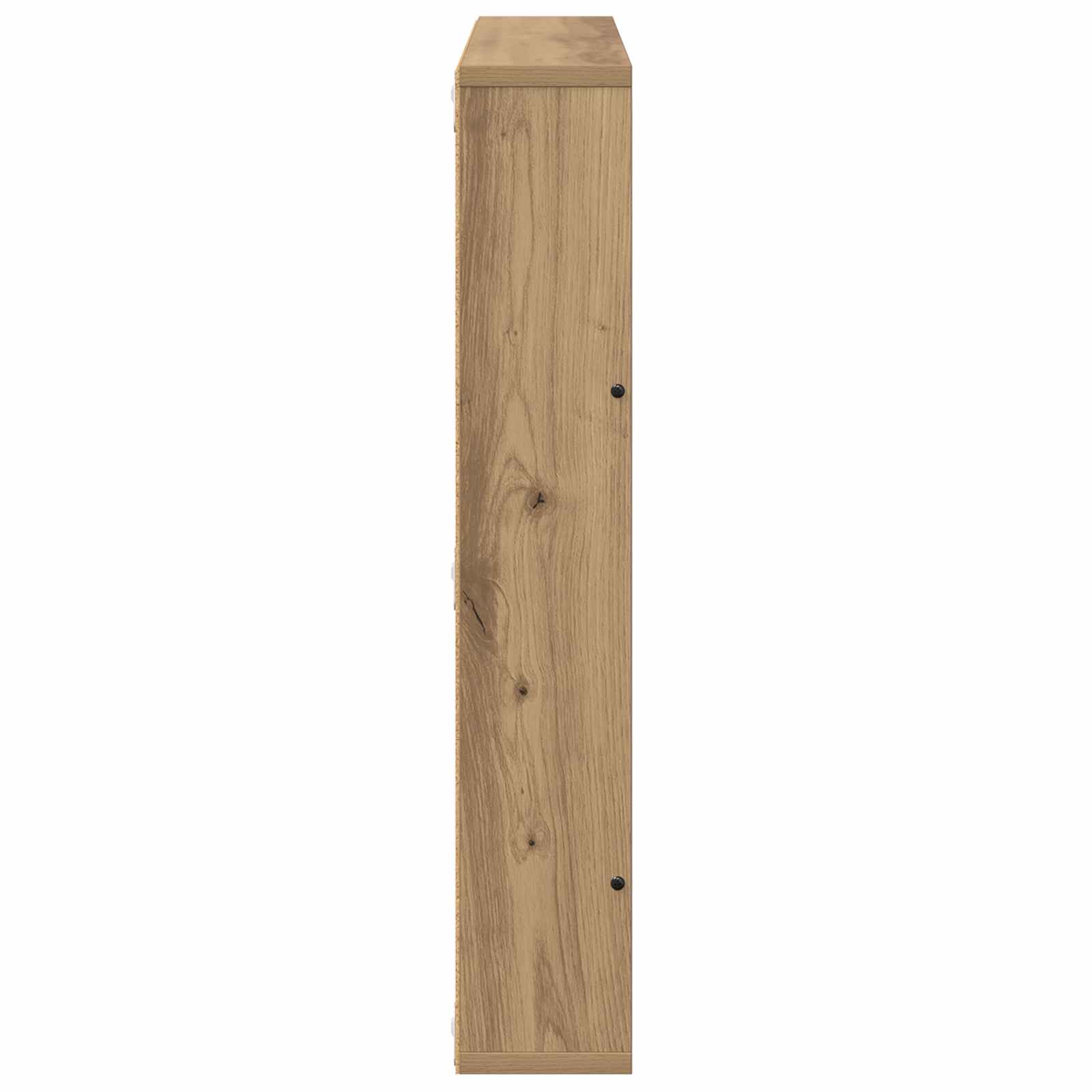 Polica za časopise Zidne 2 pcs Umjetnički hrast 60 x 12 x 70 cm