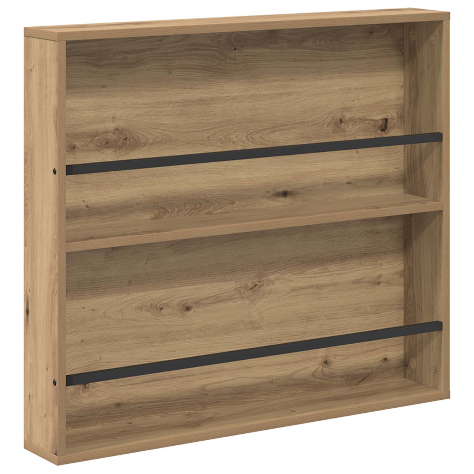 Polica za časopise Zidne 2 pcs Umjetnički hrast 80 x 12 x 70 cm