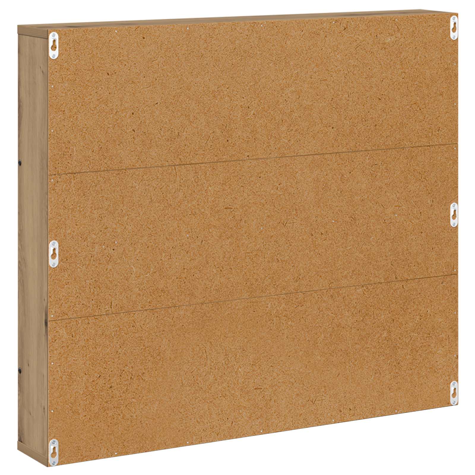 Polica za časopise Zidne 2 pcs Umjetnički hrast 80 x 12 x 70 cm