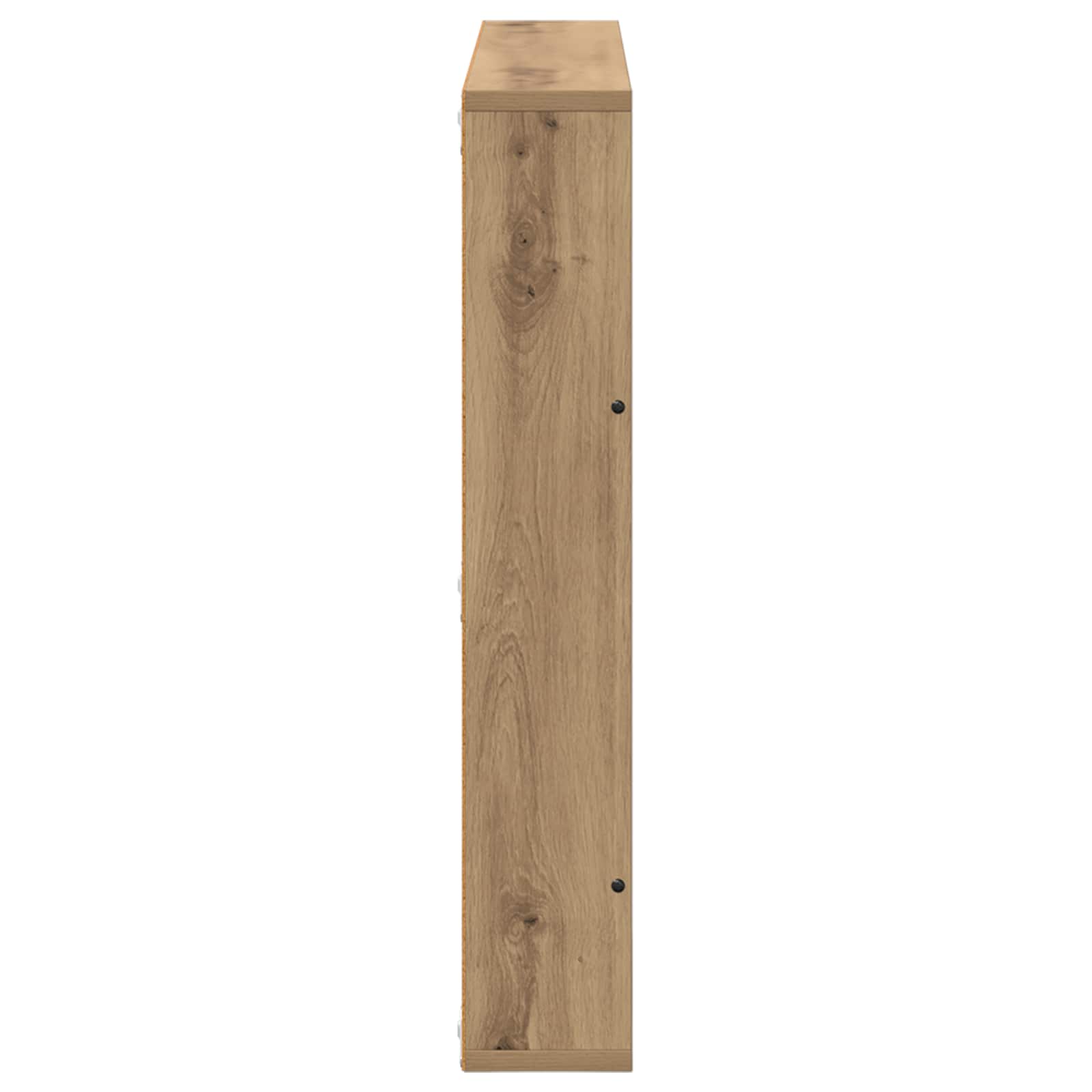 Polica za časopise Zidne 2 pcs Umjetnički hrast 80 x 12 x 70 cm