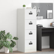 Kabinet za datoteke s ladicama 2 pcs Bijelo 44 x 50 x 139 cm