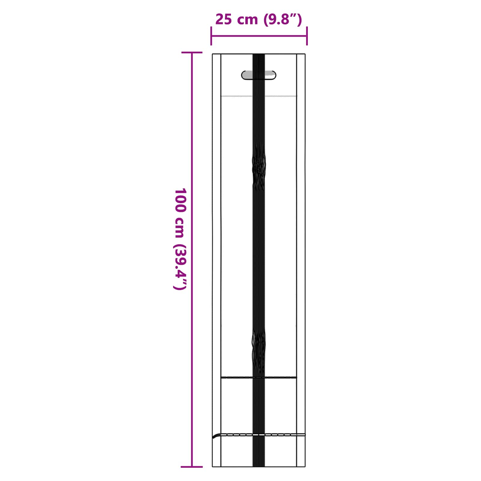 Vreće s pijeskom 50 pcs Tamnozelena 100 x 25 cm HDPE