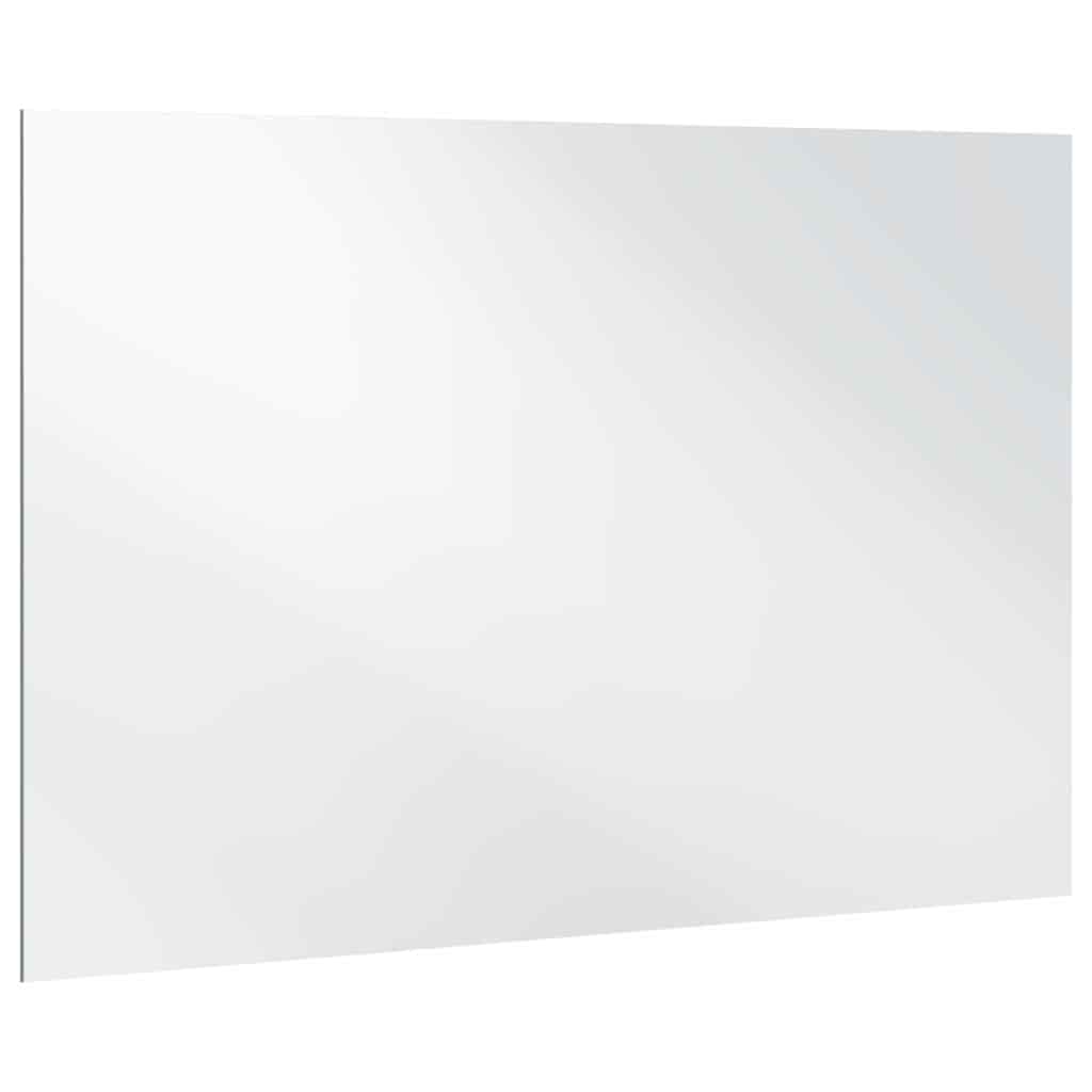 Zidno ogledalo Pravokutni 80 x 60 cm Staklo otporno na udarce