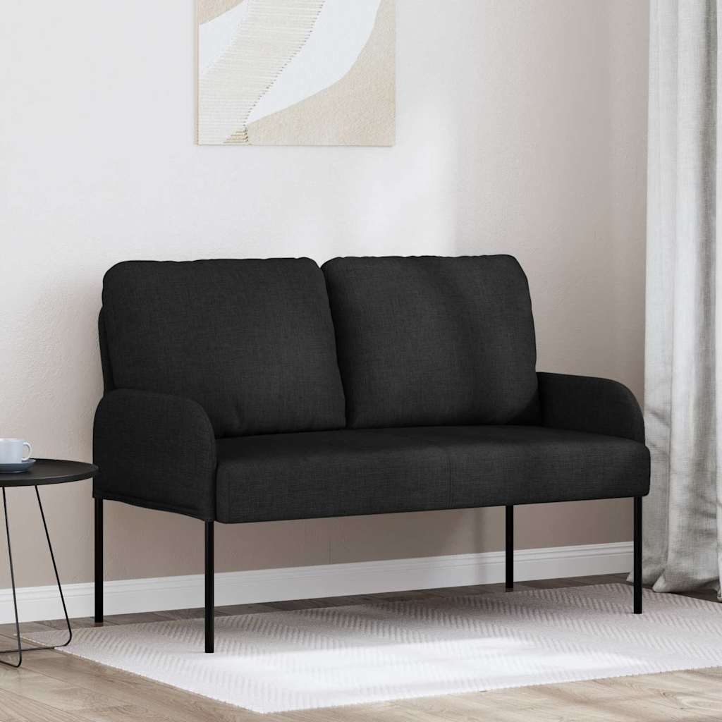 Sofe s jastukom 110cm Crna Šperploča