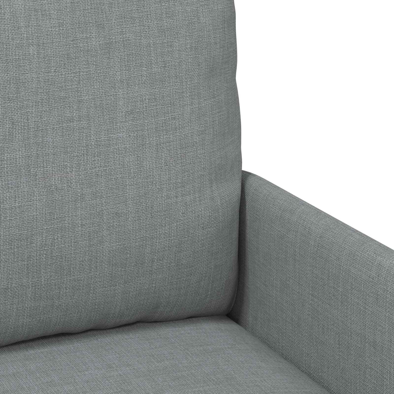 Setovi sofa 3 pcs Svijetlo siva 115 x 56 x 80 cm Šperploča