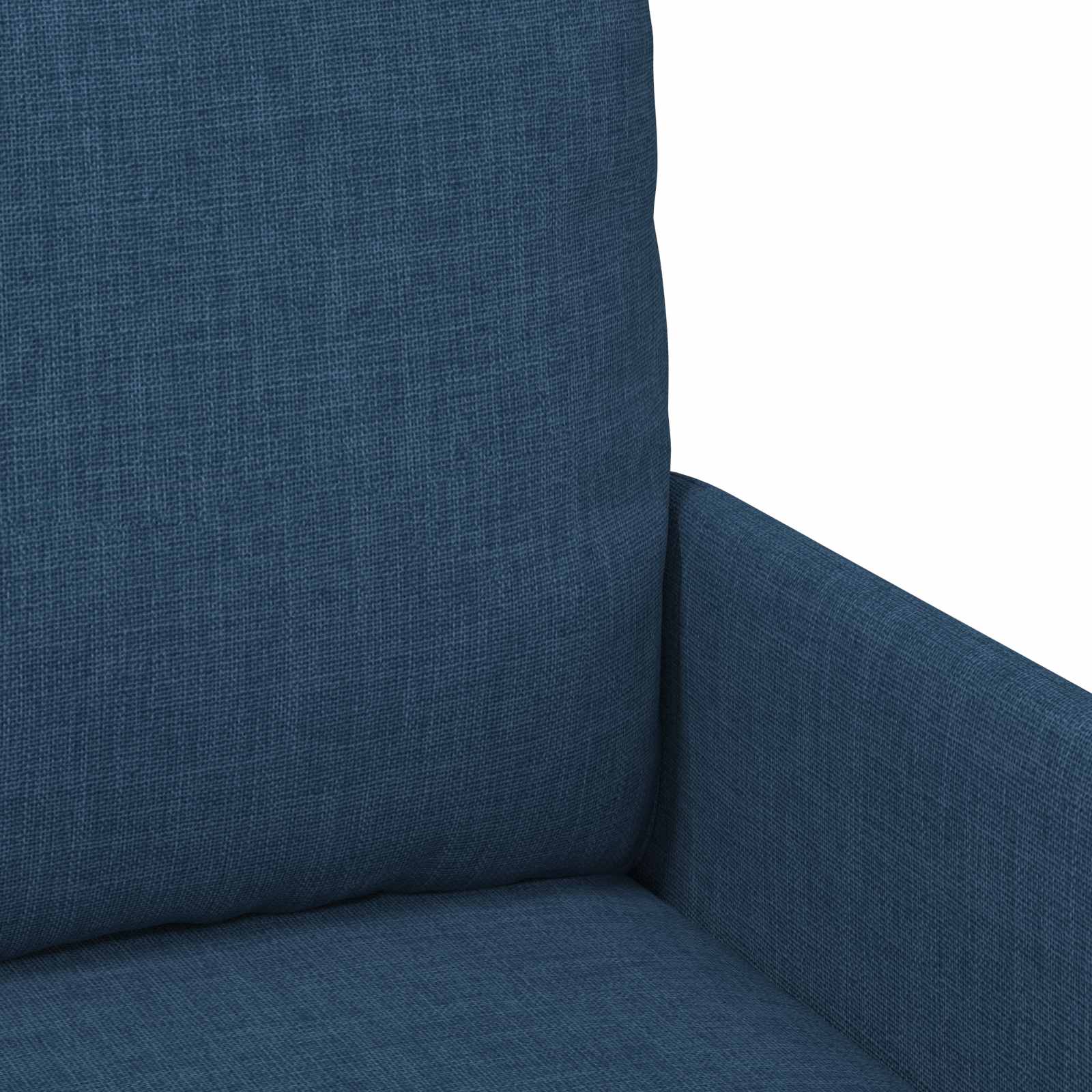 Setovi sofa s jastukom 3 pcs Plava 115 x 56 x 80 cm Šperploča