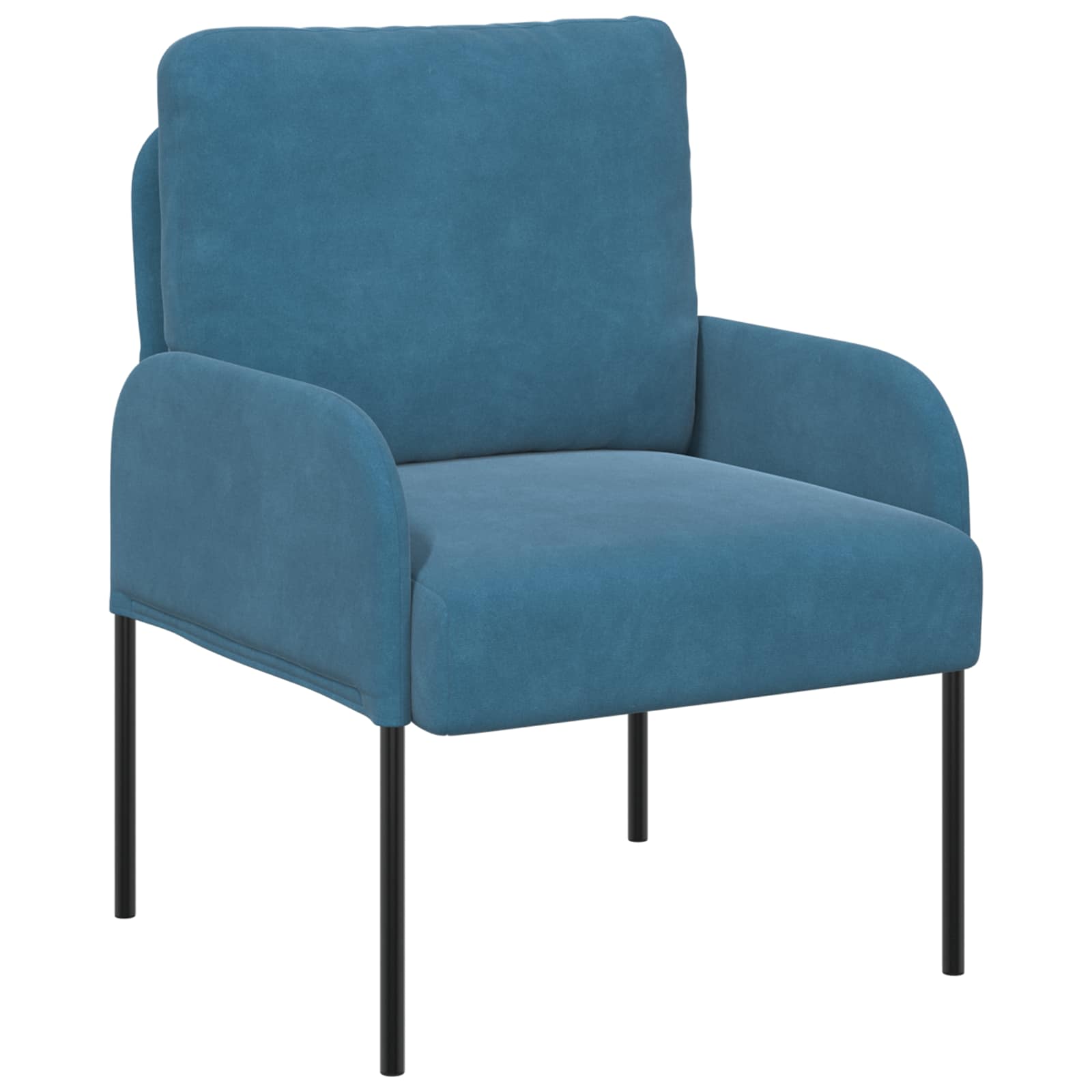 Setovi sofa s jastukom 3 pcs Plava 115 x 56 x 80 cm Šperploča