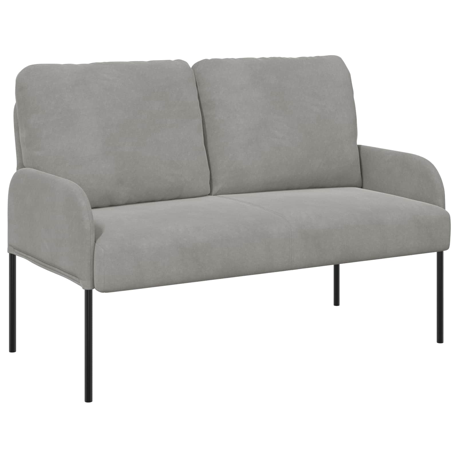 Setovi sofa 3 pcs Svijetlo siva 115 x 56 x 80 cm Šperploča