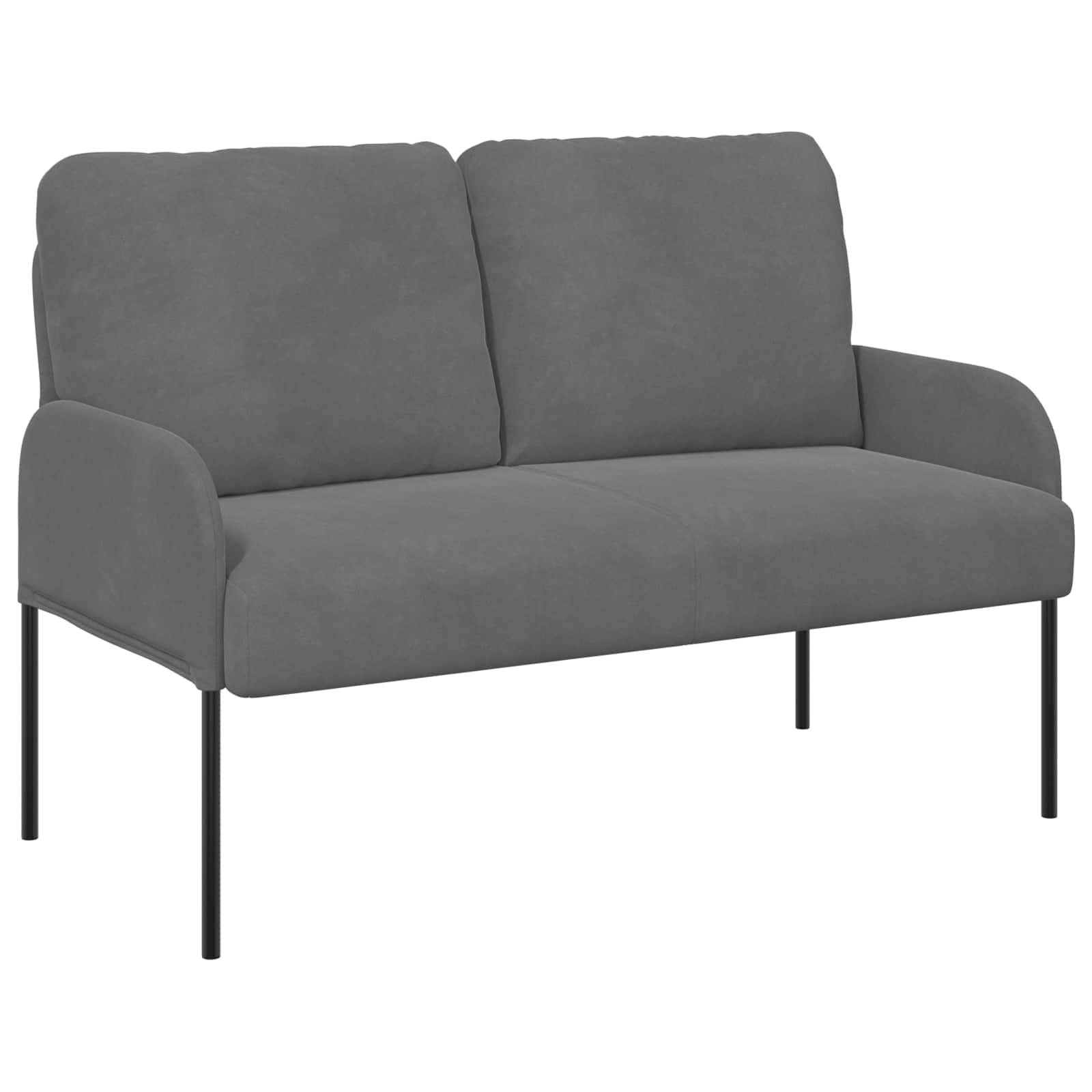 Setovi sofa 3 pcs Tamno siva 115 x 56 x 80 cm Šperploča