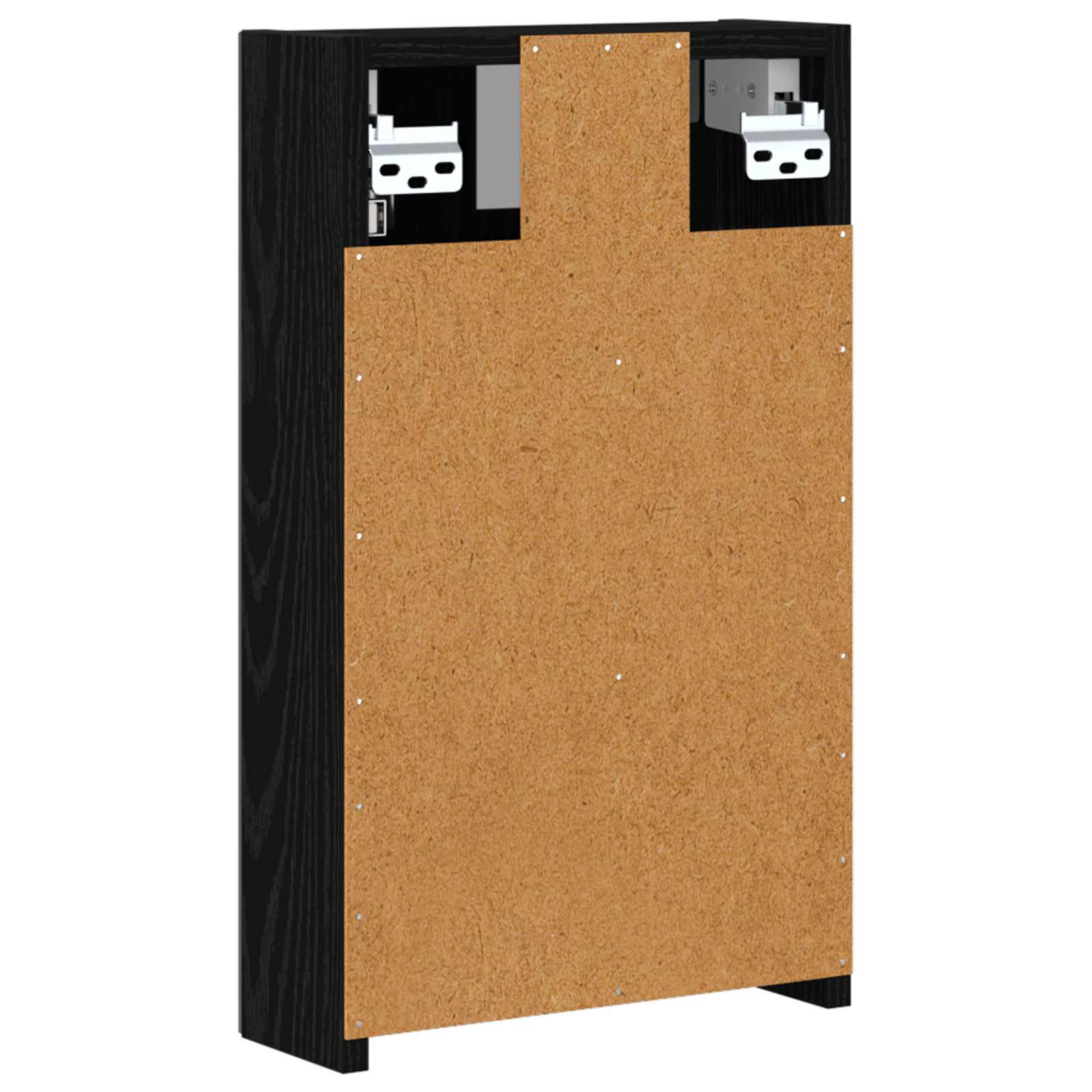 Kupaonski ormar s ogledalom Zidne Crni hrast 30 x 10,5 x 50 cm