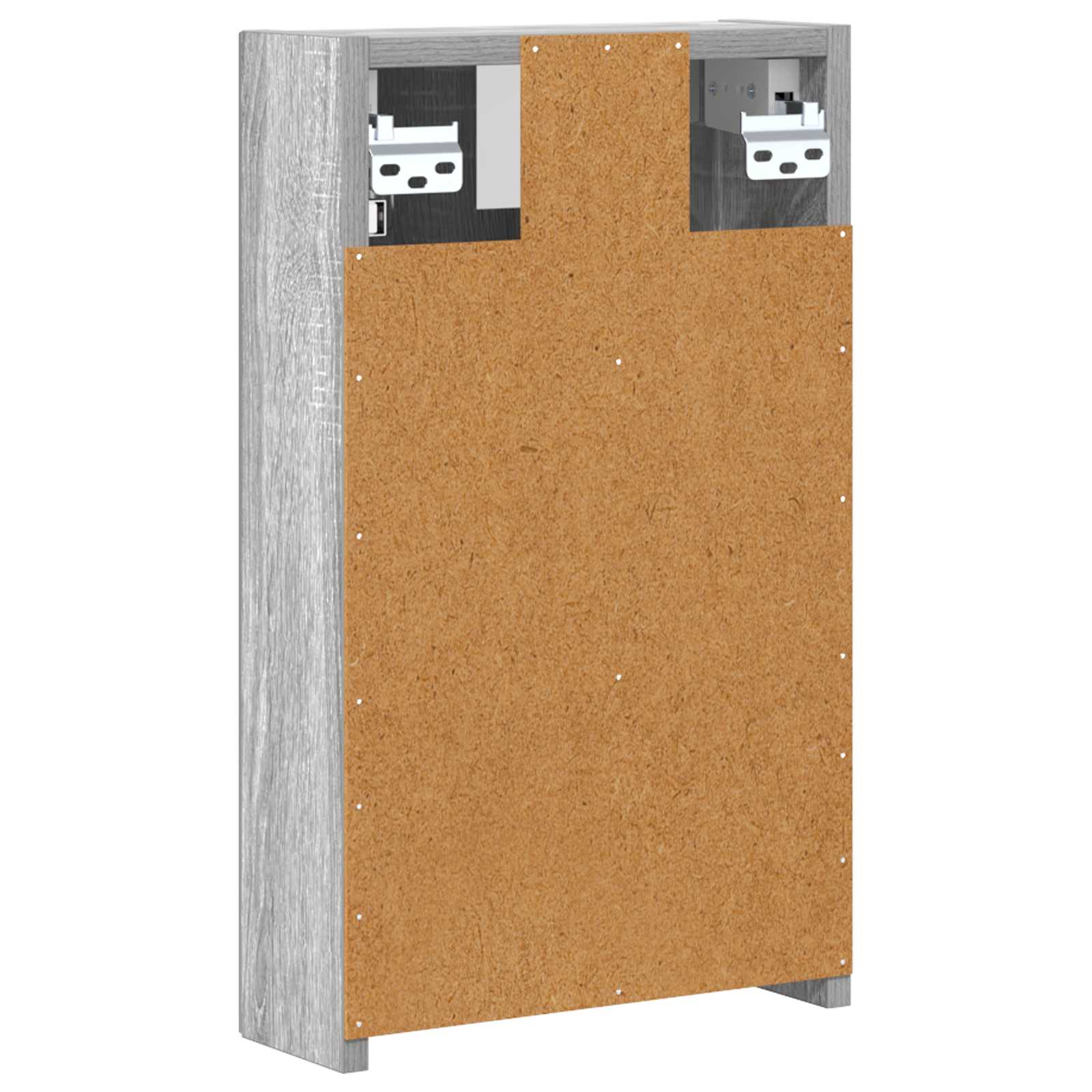 Kupaonski ormar s ogledalom Zidne Siva Sonoma 30 x 10,5 x 50 cm