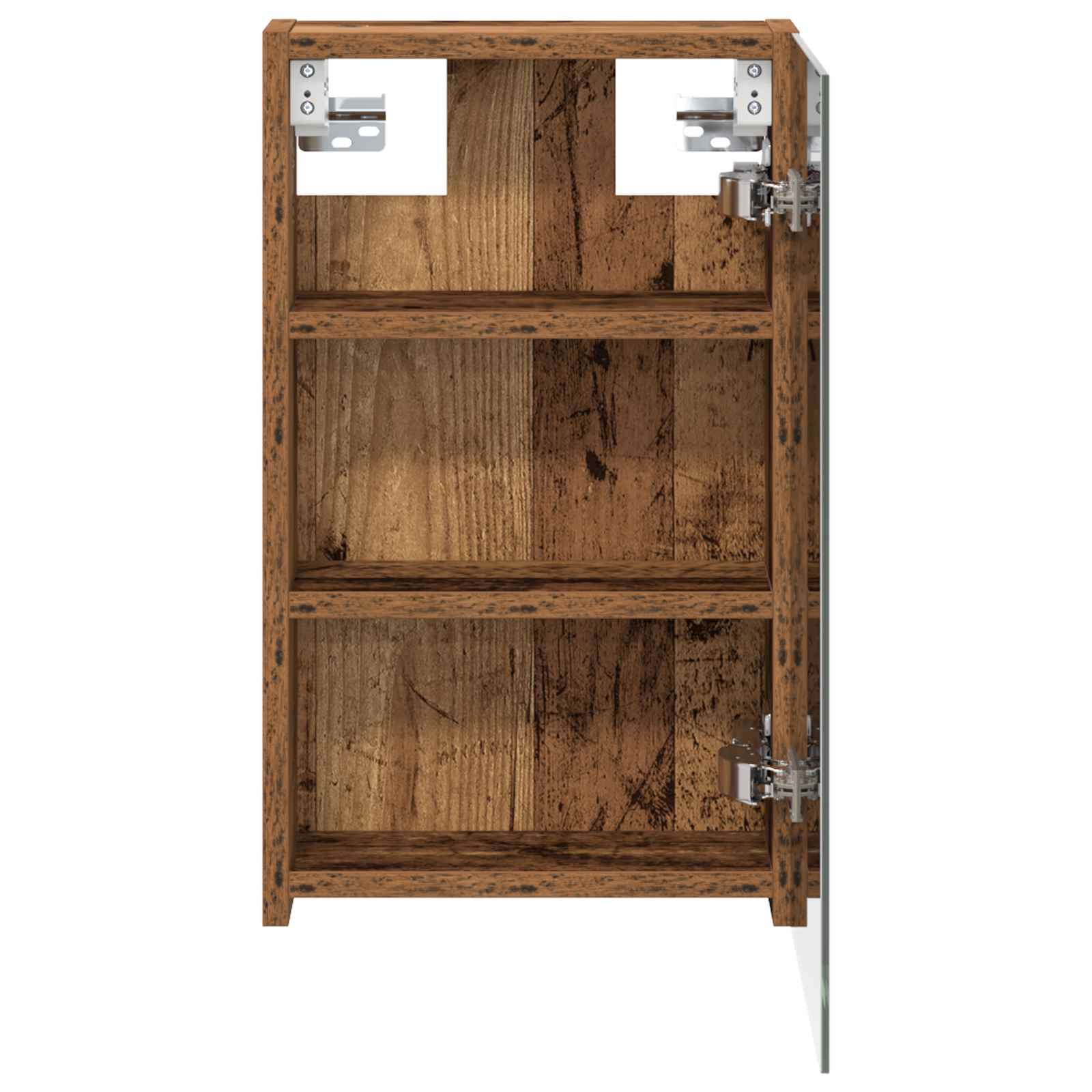Kupaonski ormar s ogledalom Zidne Staro drvo 30 x 10,5 x 50 cm
