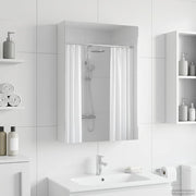 Kupaonski ormar s ogledalom Zidne Bijelo 40 x 10,5 x 60,5 cm