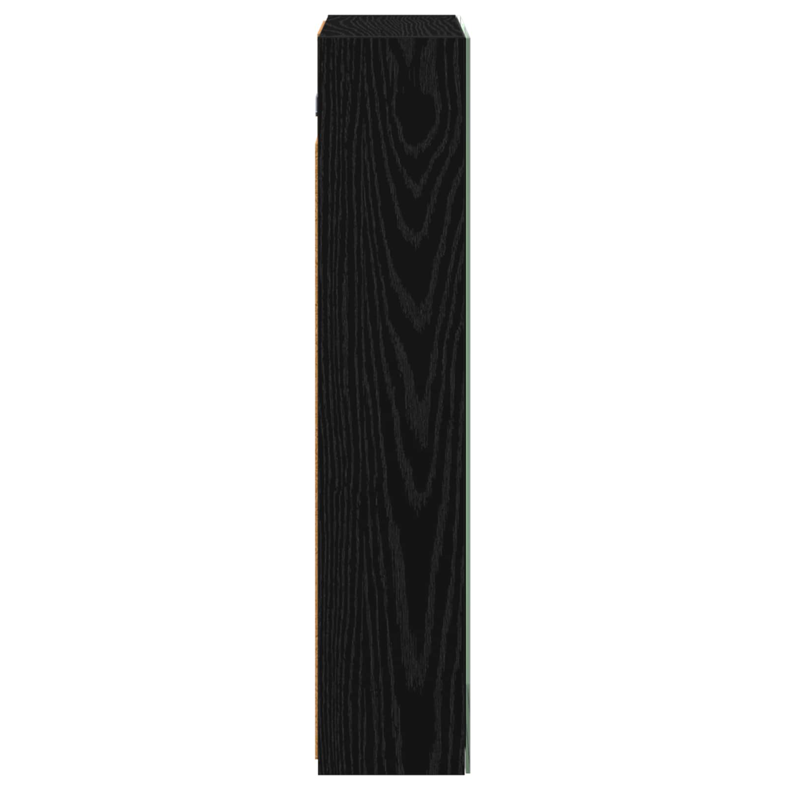 Kupaonski ormar s ogledalom Zidne Crni hrast 50 x 14,5 x 70 cm