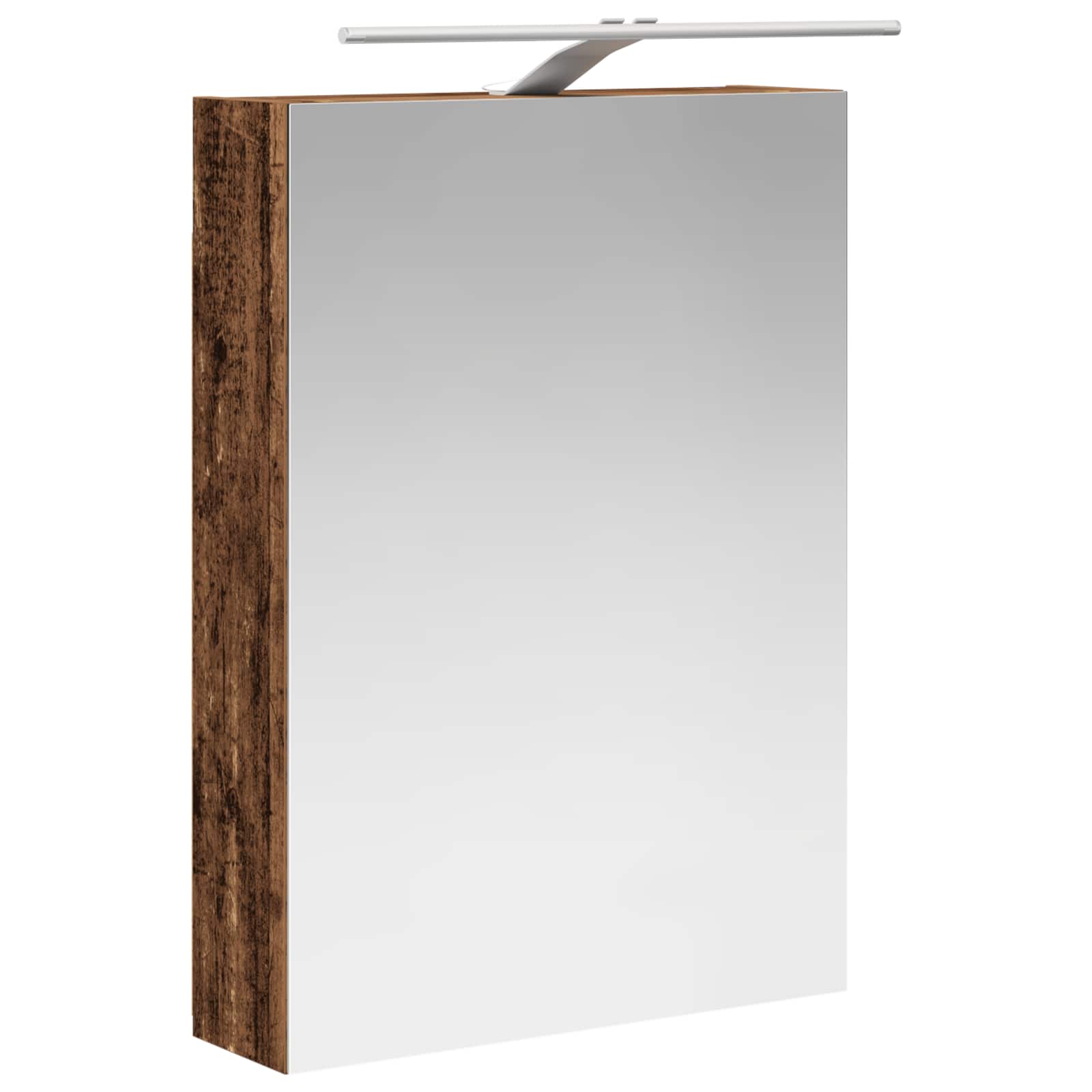 Kupaonski ormar s ogledalom Zidne Staro drvo 50 x 14,5 x 70 cm