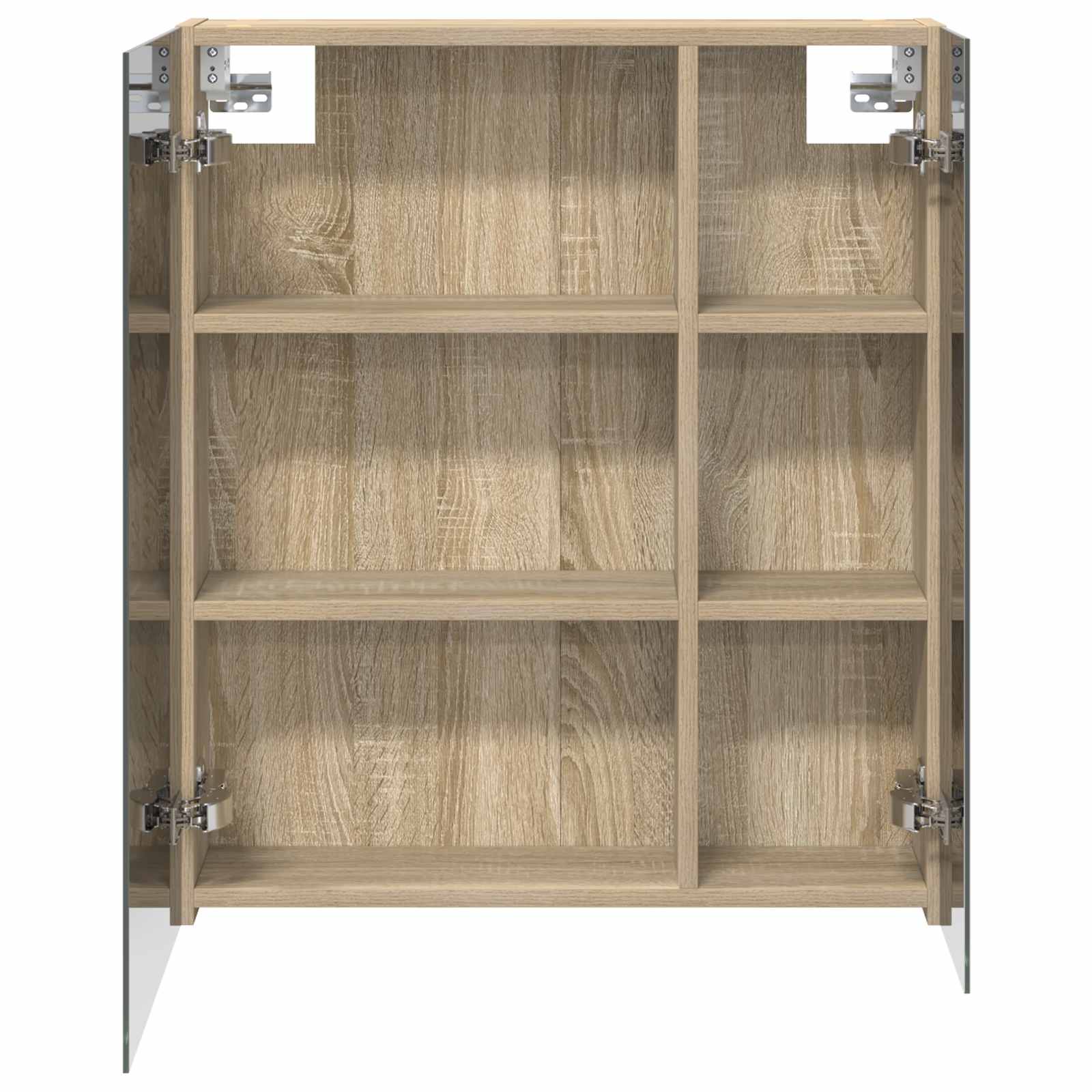 Kupaonski ormar s ogledalom Sonoma hrast 60 x 14,5 x 70 cm