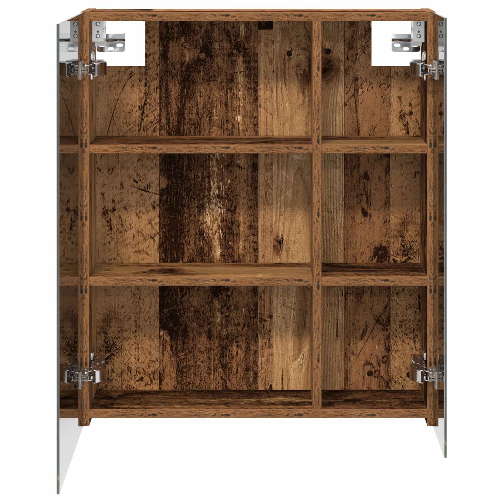 Kupaonski ormar s ogledalom Zidne Staro drvo 60 x 14,5 x 70 cm