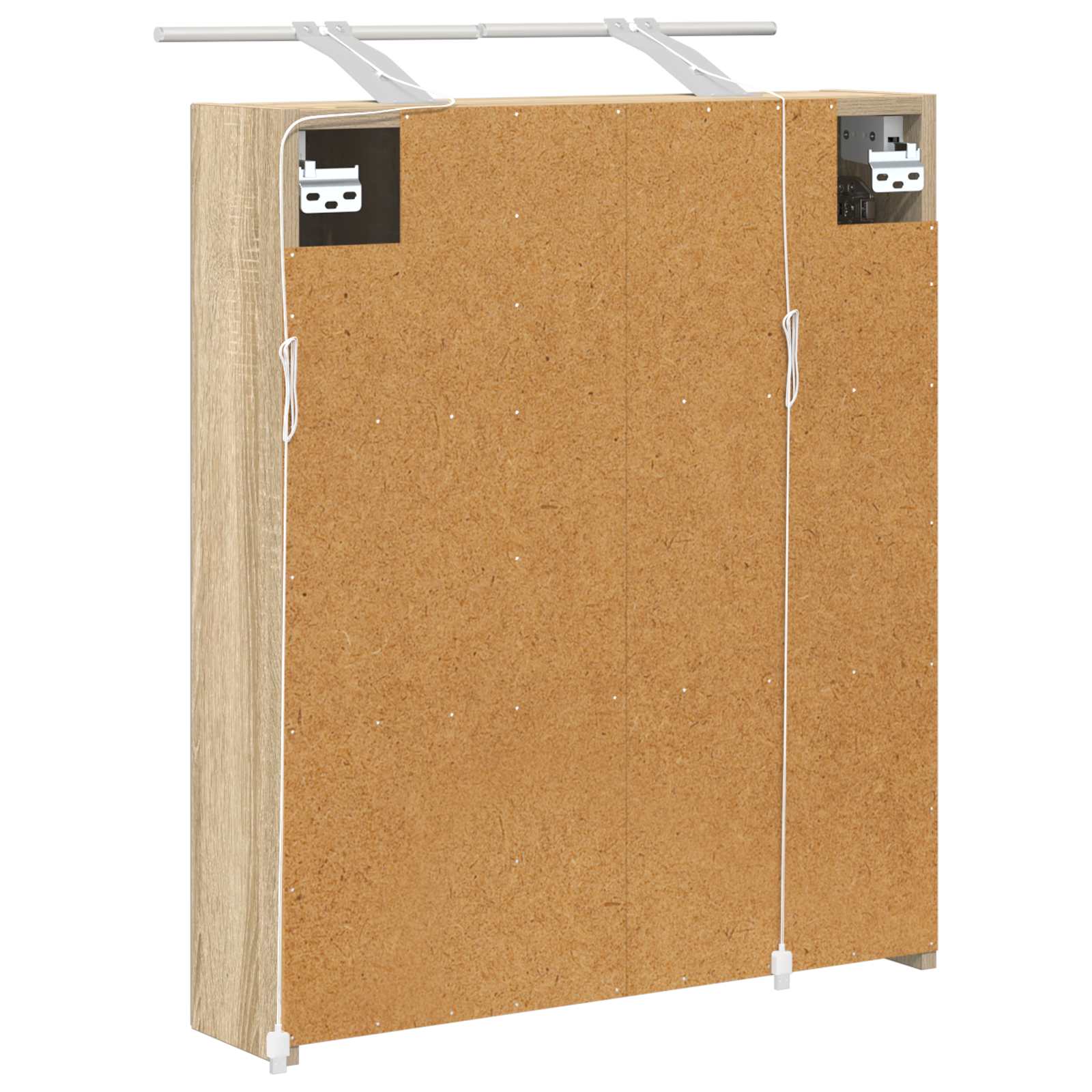 Kupaonski ormar s ogledalom Sonoma hrast 60 x 14,5 x 70 cm