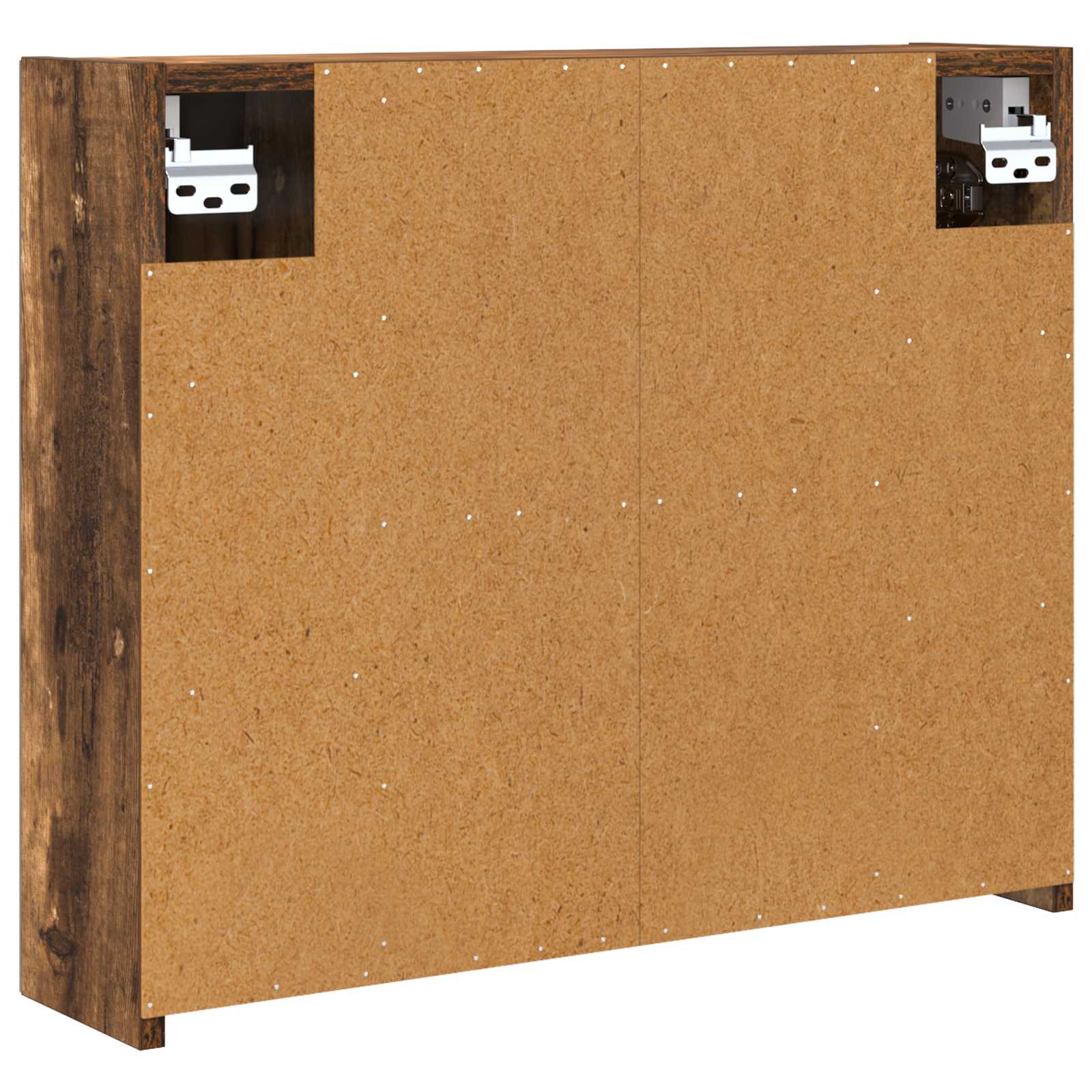 Kupaonski ormar s ogledalom Dimljeni hrast 60 x 14,5 x 50 cm