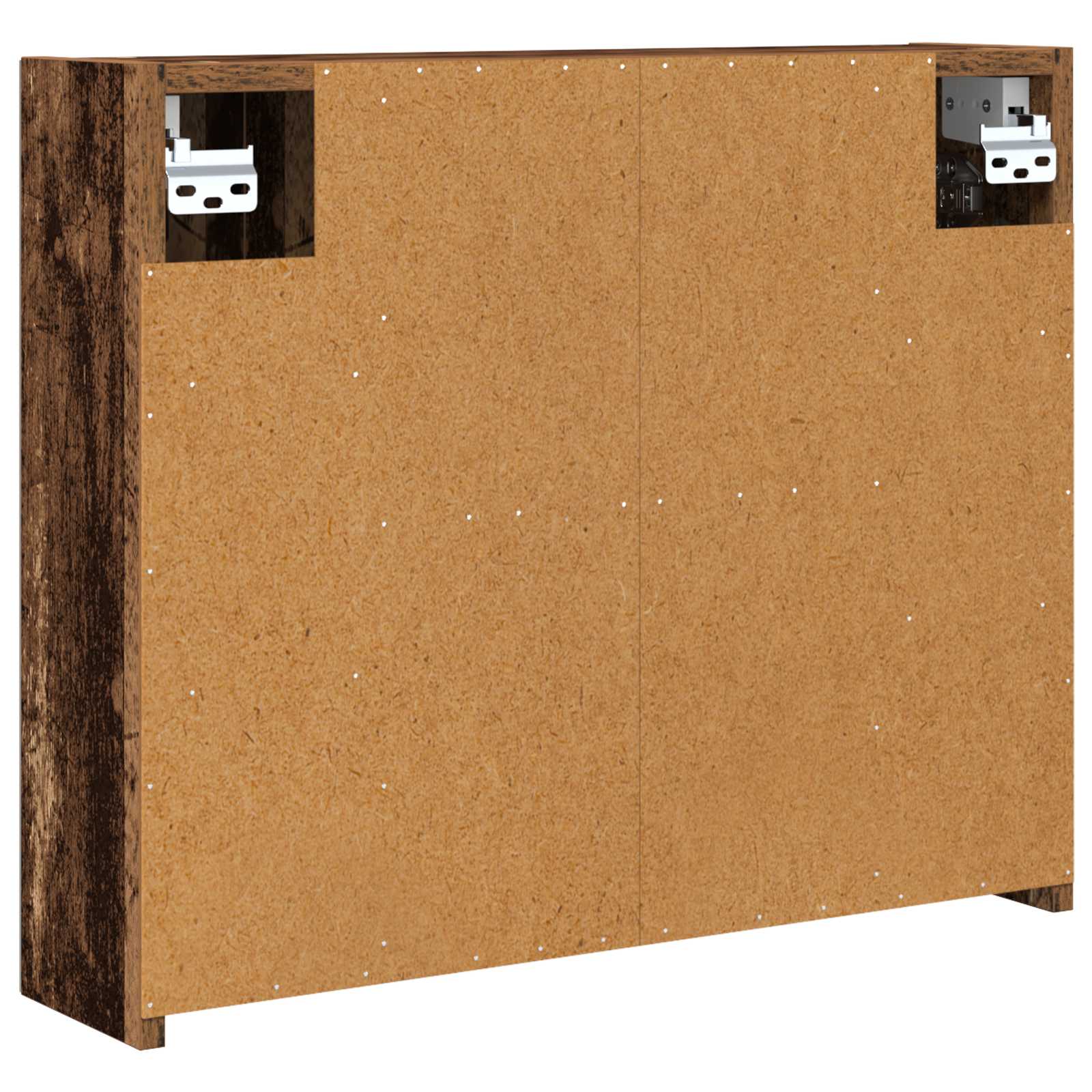 Kupaonski ormar s ogledalom Staro drvo 60 x 14,5 x 50 cm