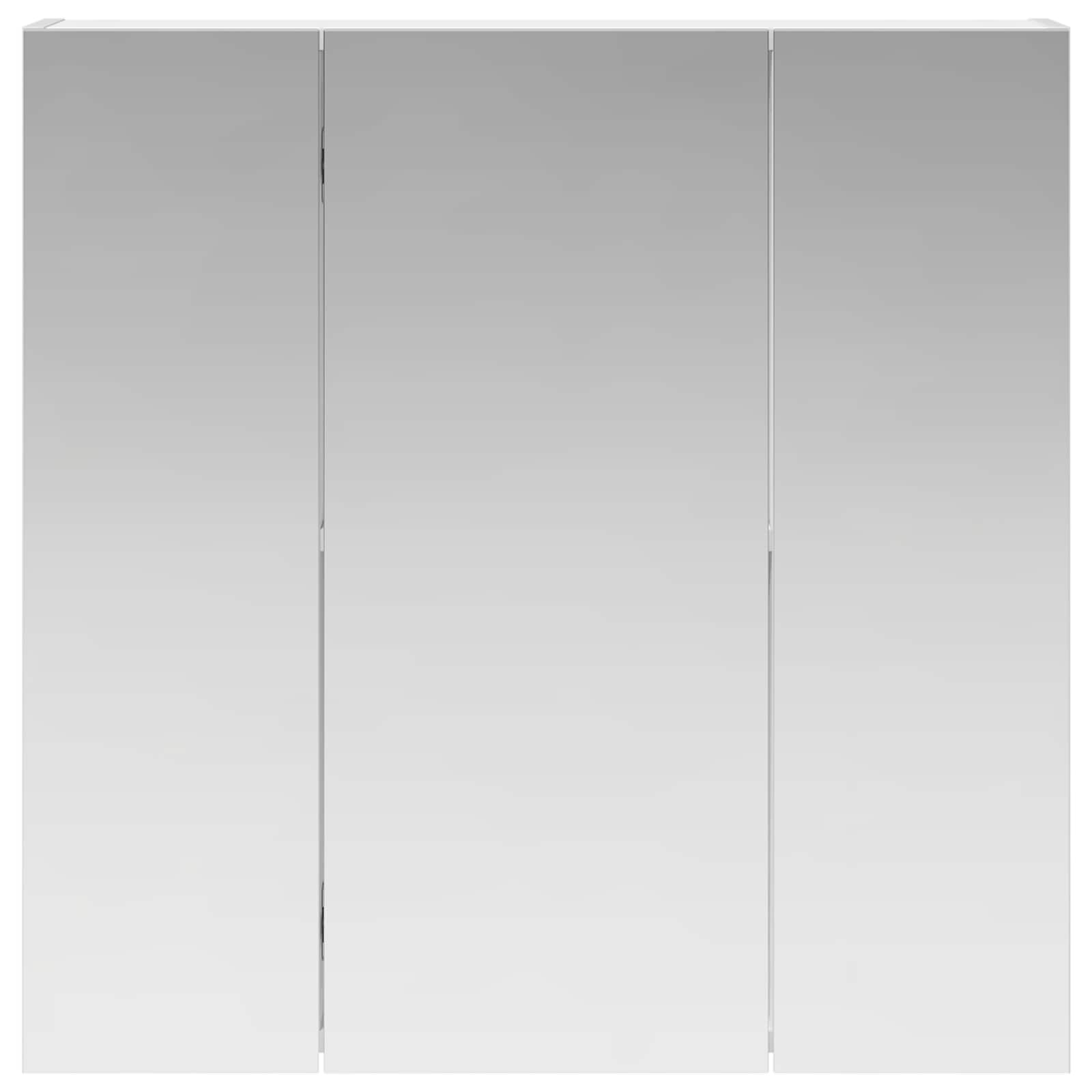 Kupaonski ormar s ogledalom Bijelo 70 x 14,5 x 70 cm