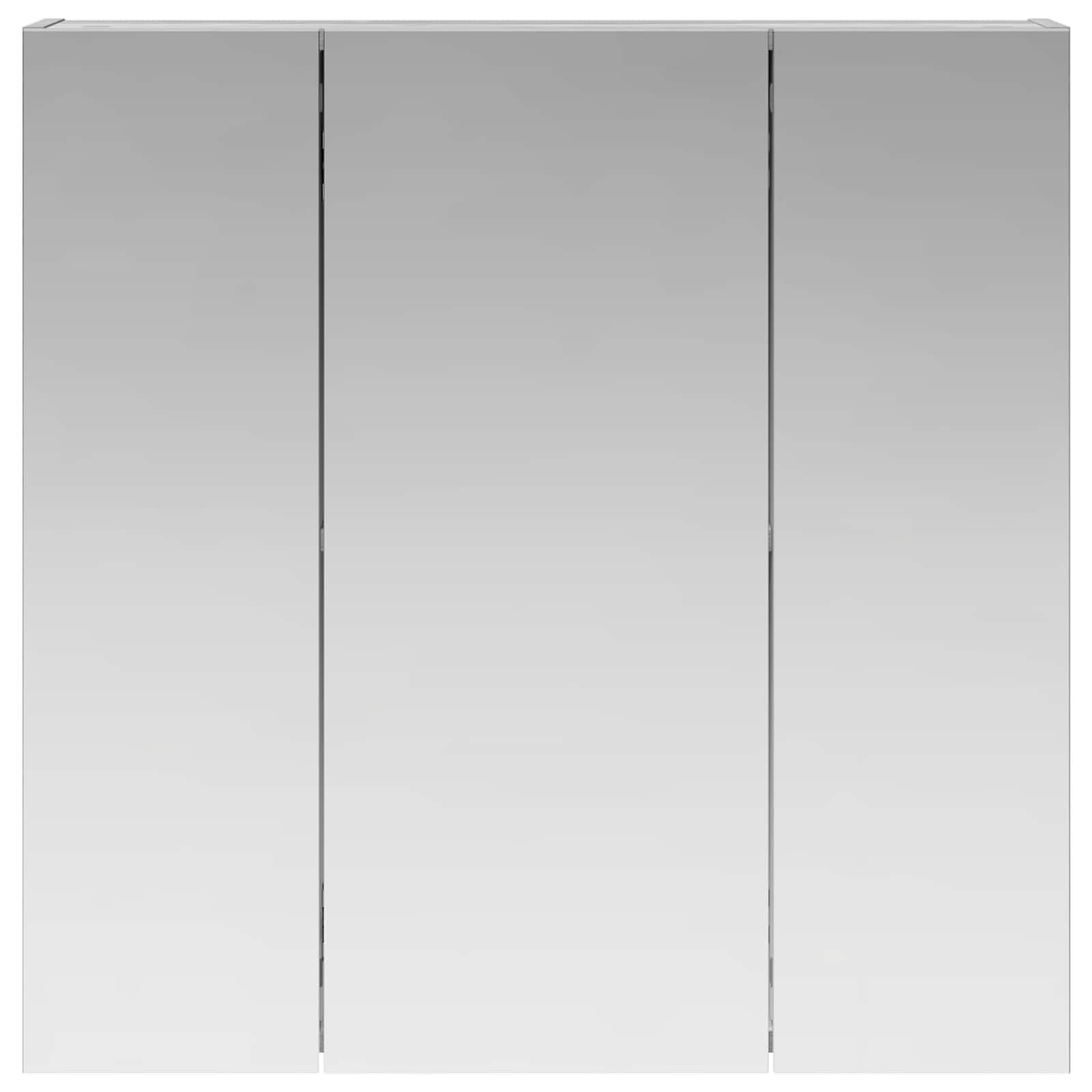 Kupaonski ormar s ogledalom Siva Sonoma 70 x 14,5 x 70 cm