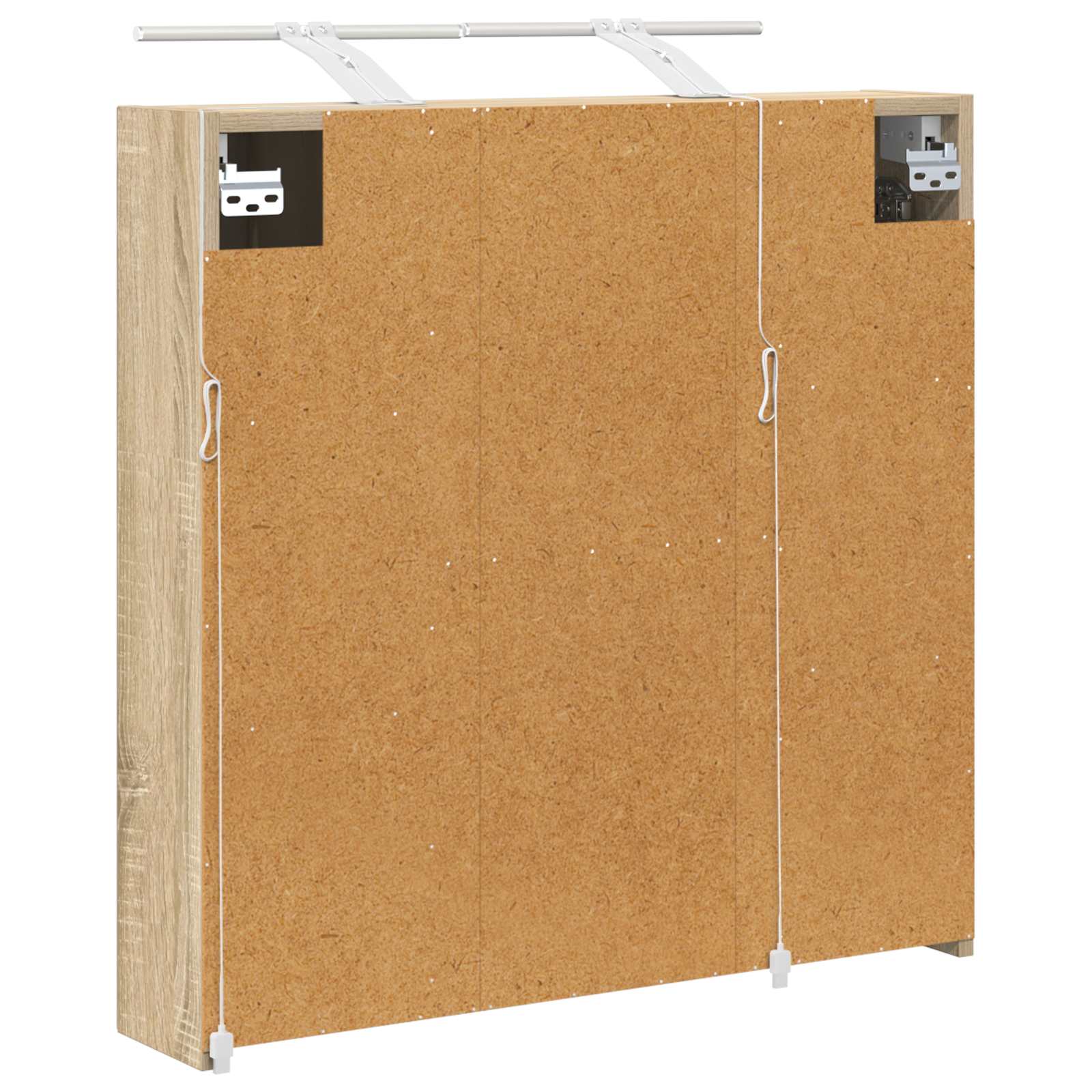 Kupaonski ormar s ogledalom Sonoma hrast 70 x 14,5 x 70 cm
