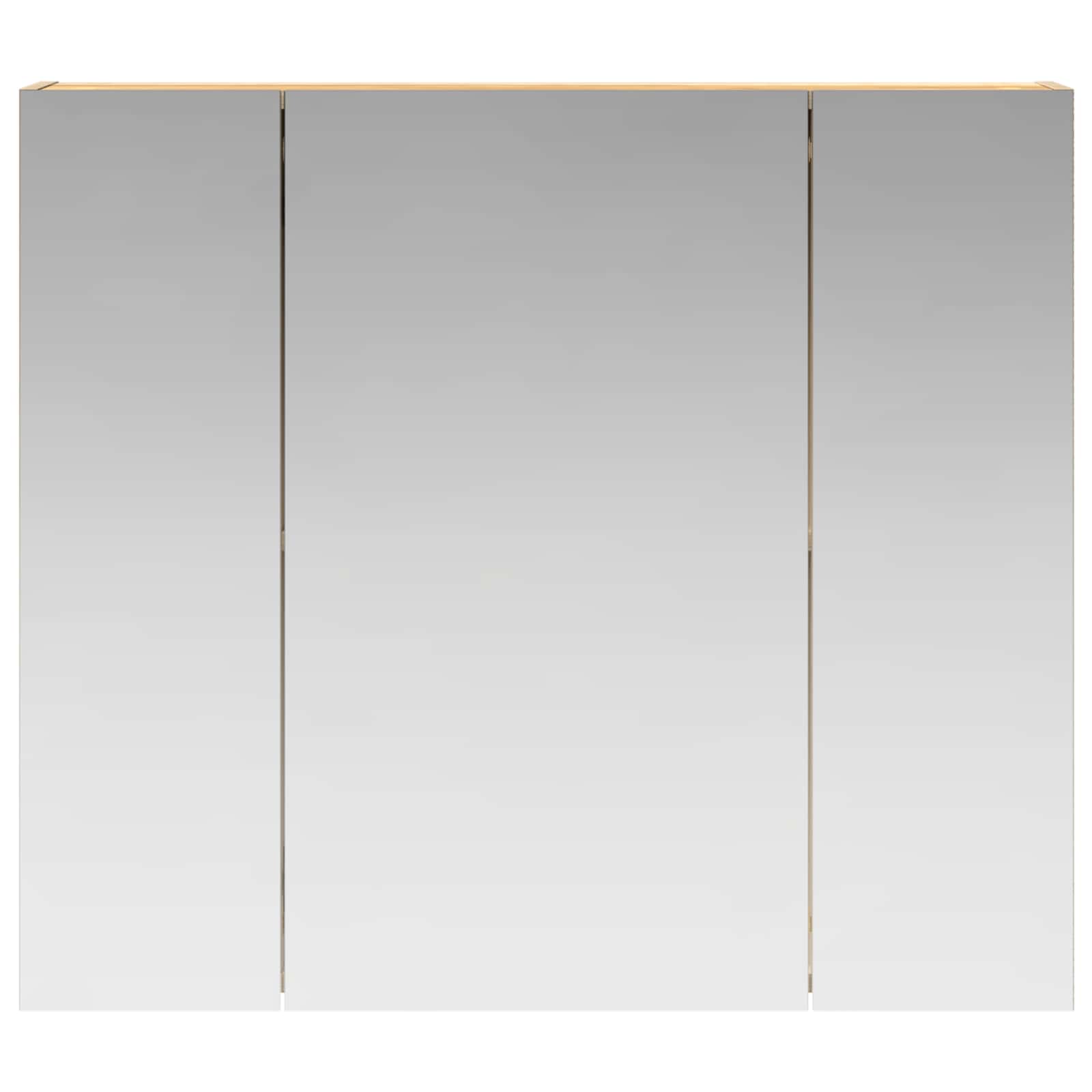 Kupaonski ormar s ogledalom Sonoma hrast 80 x 14.5 x 70 cm