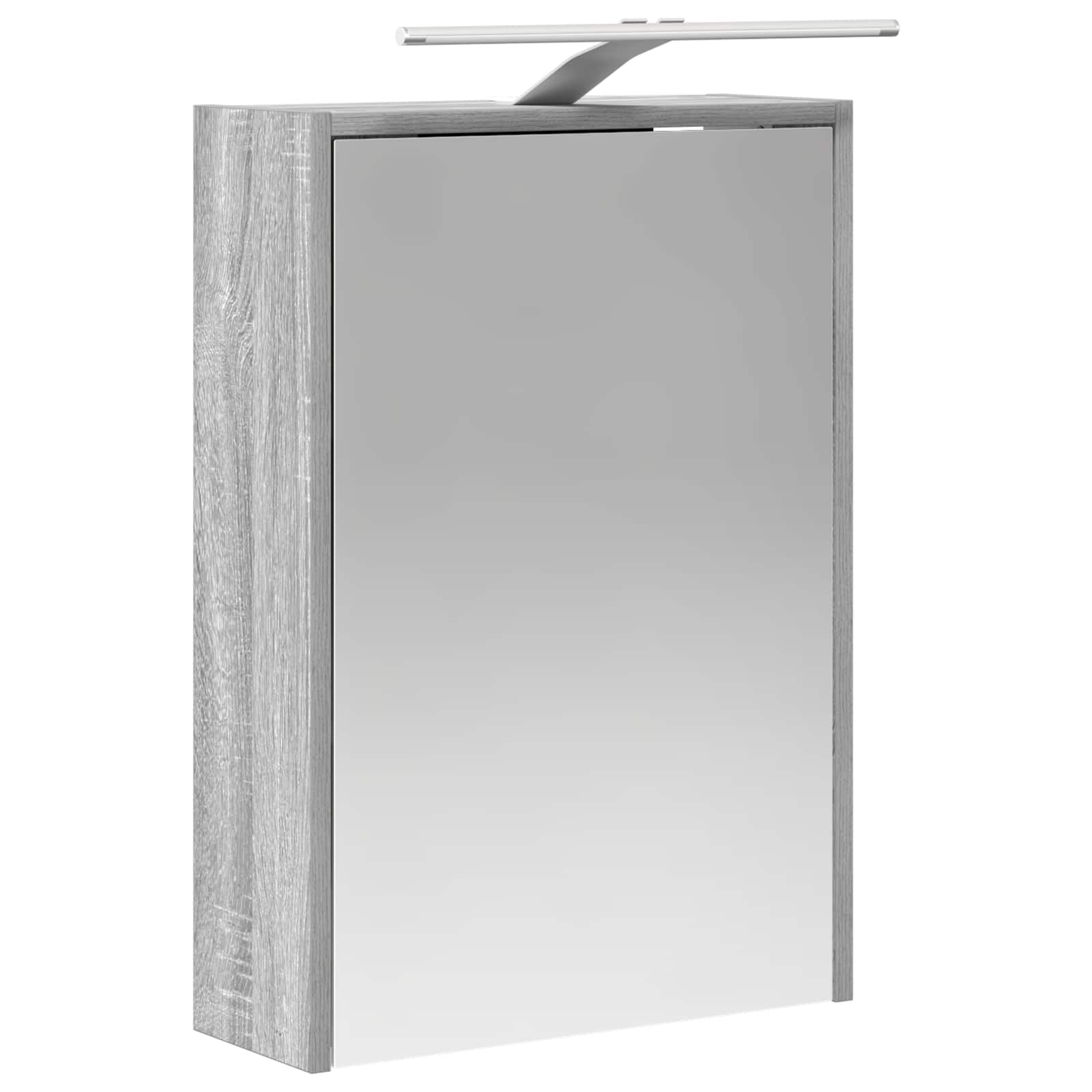 Kupaonski ormar s ogledalom Zidne Siva Sonoma 43 x 16 x 62.5 cm