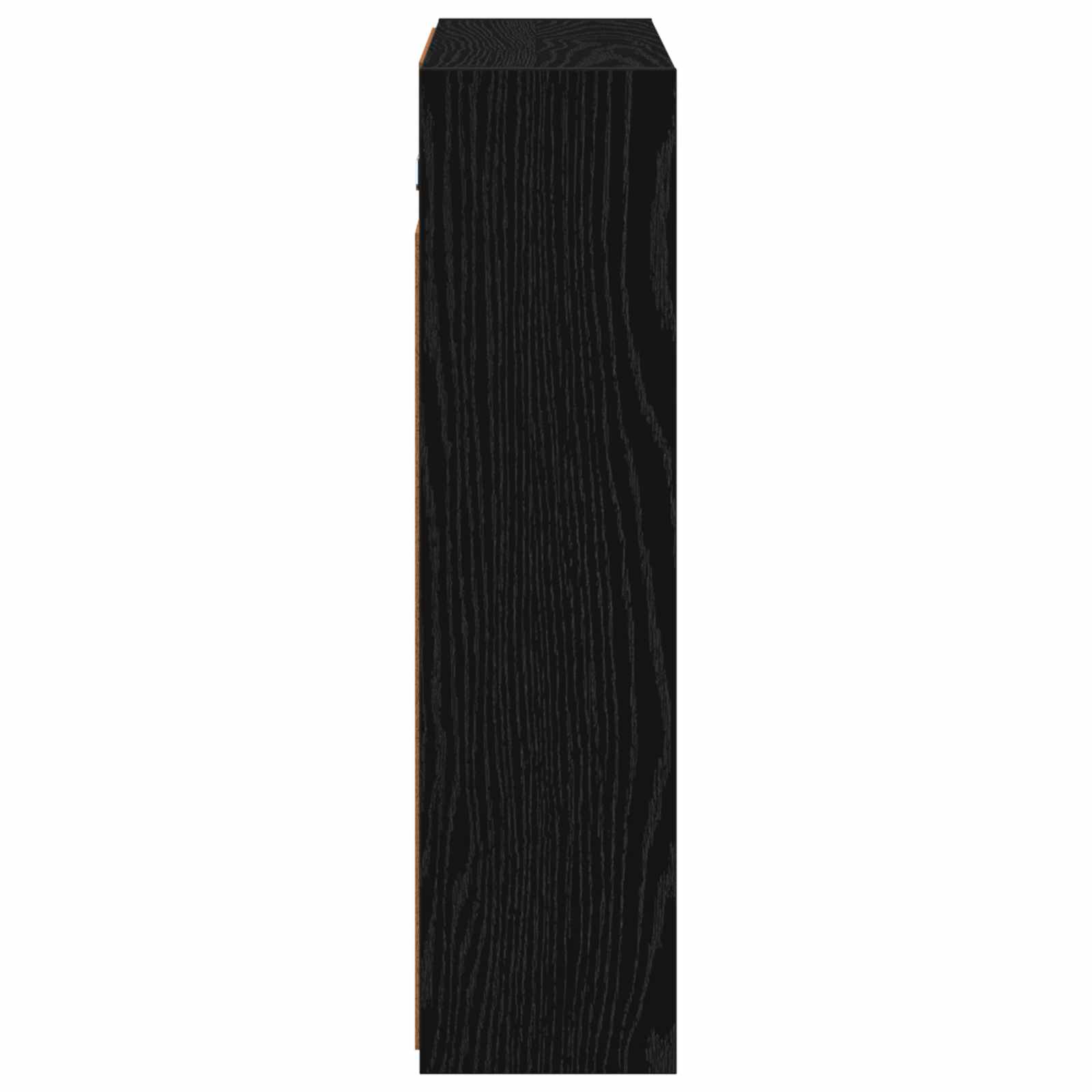 Kupaonski ormar s ogledalom Crni hrast 63,5 x 16 x 62,5 cm