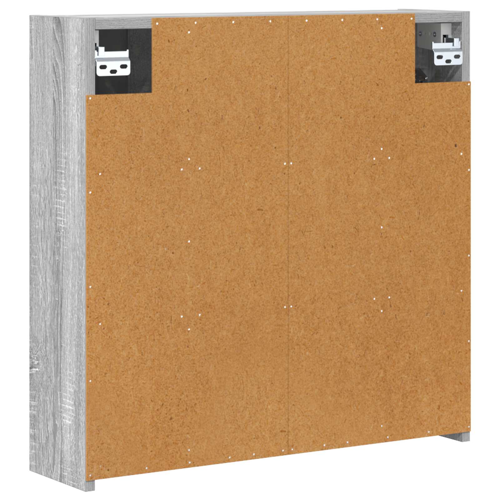 Kupaonski ormar s ogledalom Siva Sonoma 63,5 x 16 x 62,5 cm
