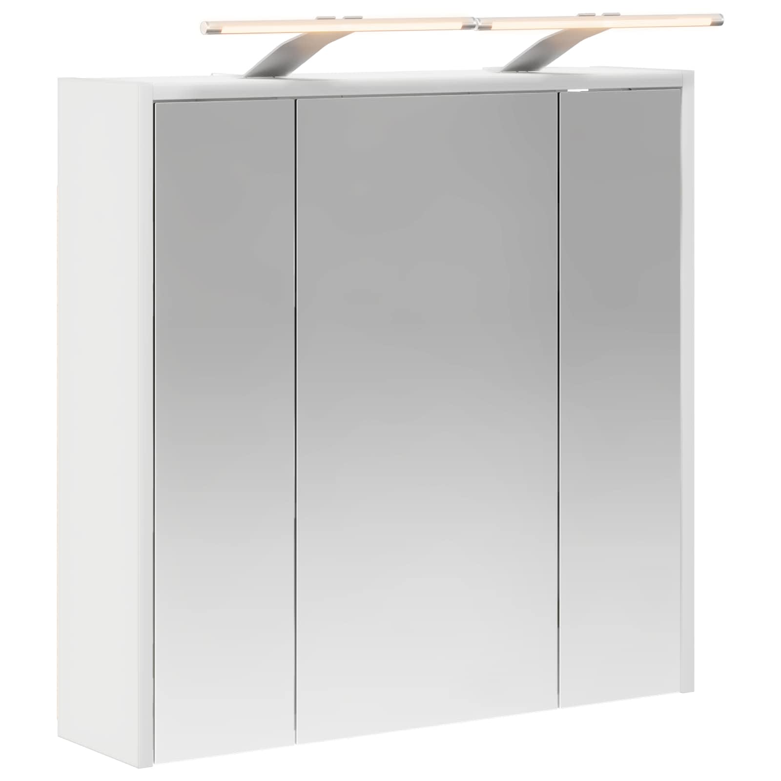 Kupaonski ormar s ogledalom Bijelo 63,5 x 16 x 62,5 cm