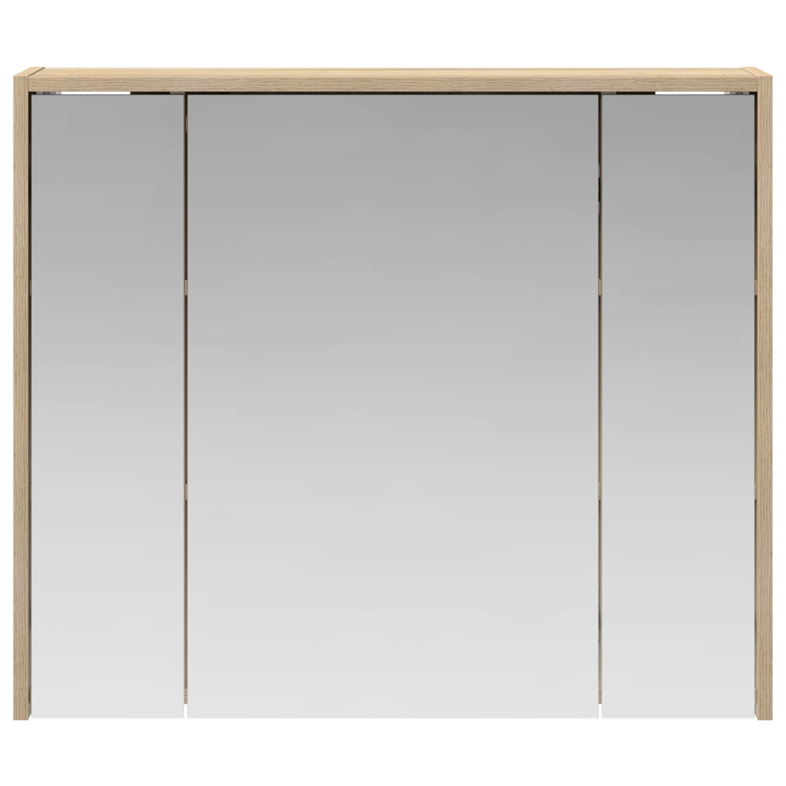 Kupaonski ormar s ogledalom Sonoma hrast 73,5 x 16 x 62,5 cm