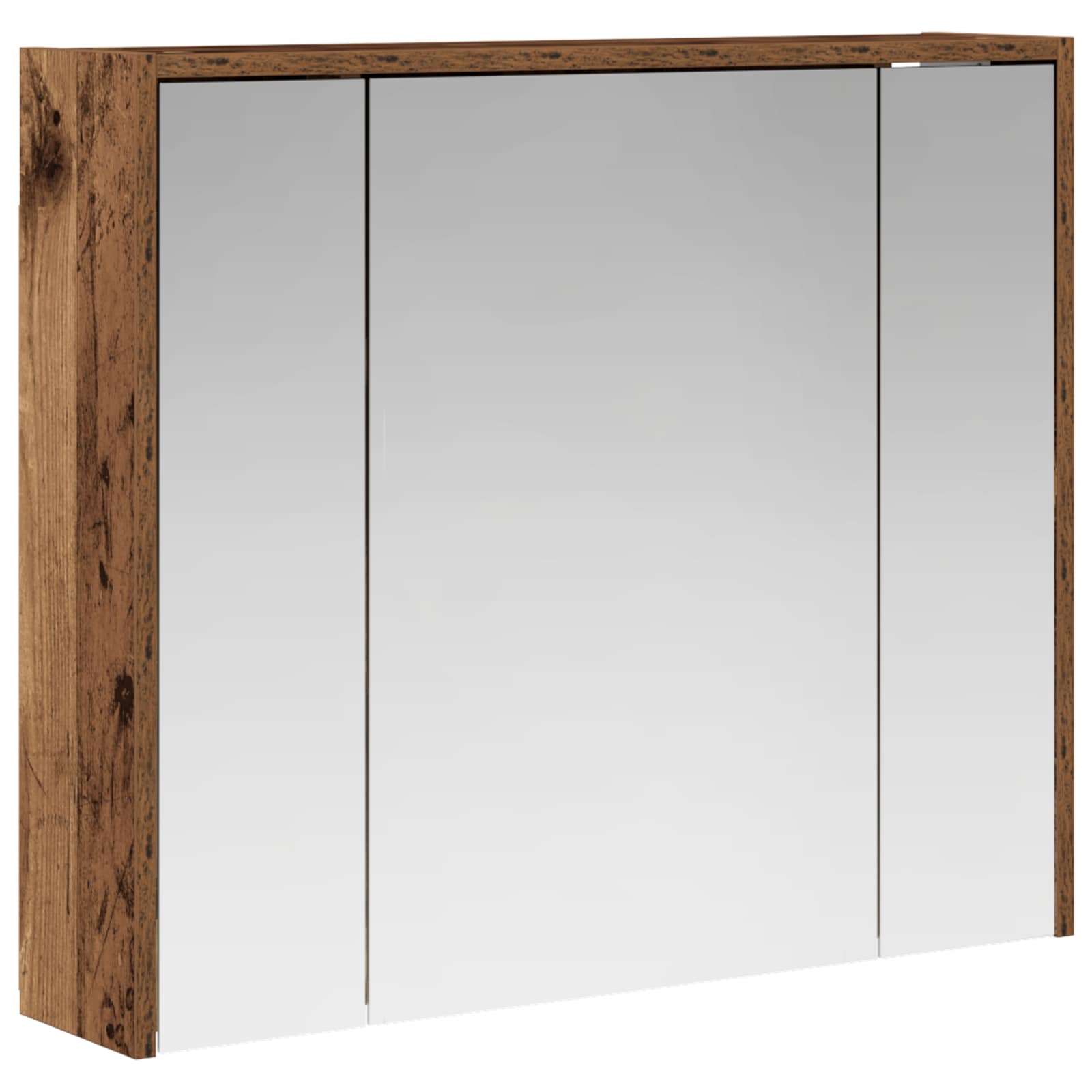 Kupaonski ormar s ogledalom Staro drvo 73,5 x 16 x 62,5 cm