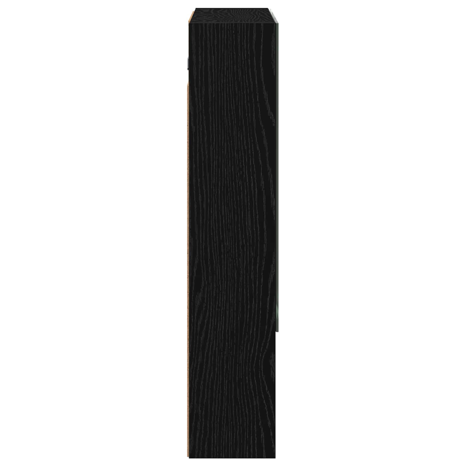 Kupaonski ormar s ogledalom Zidne Crni hrast 60 x 14.5 x 70 cm