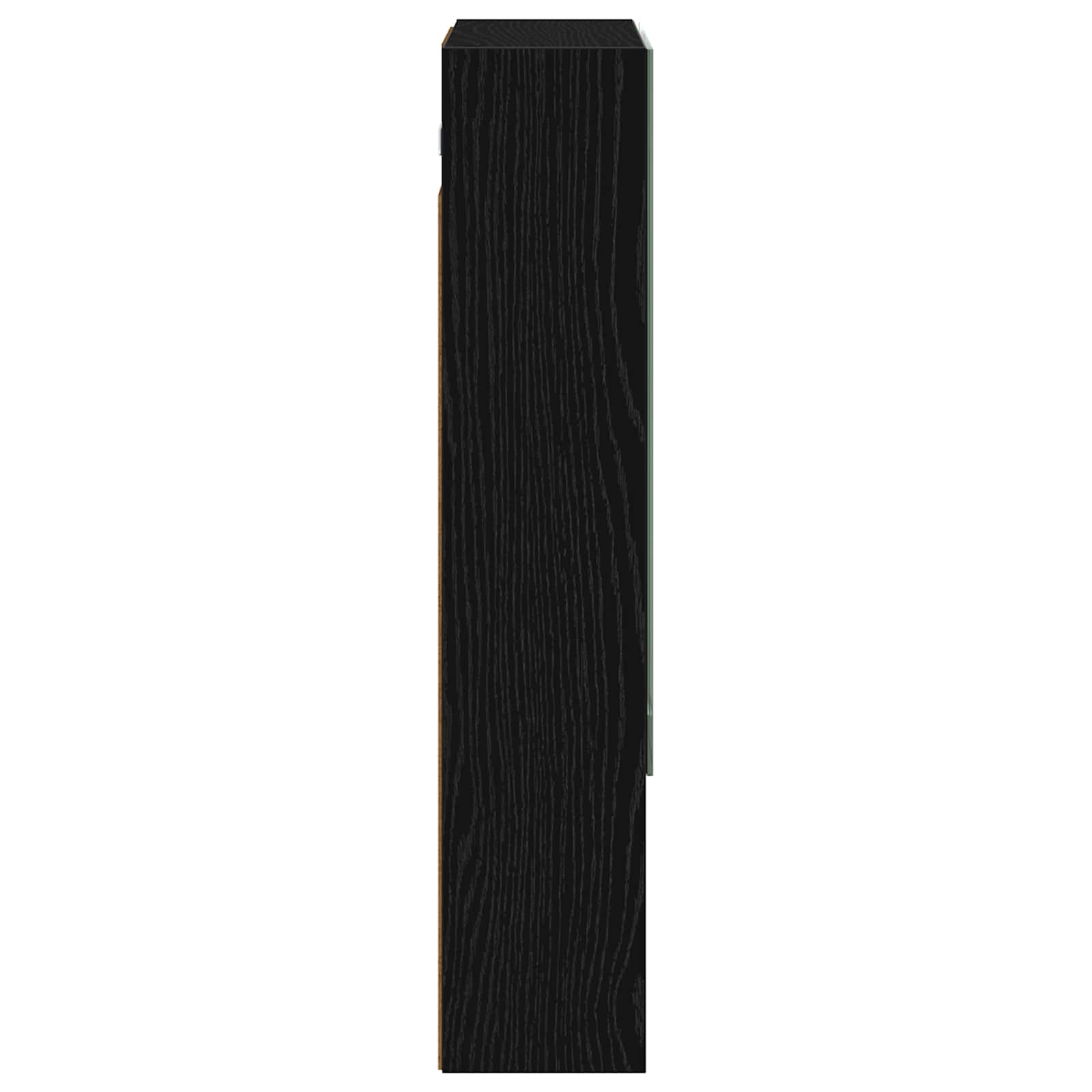 Kupaonski ormar s ogledalom Zidne Crni hrast 50 x 14,5 x 70 cm