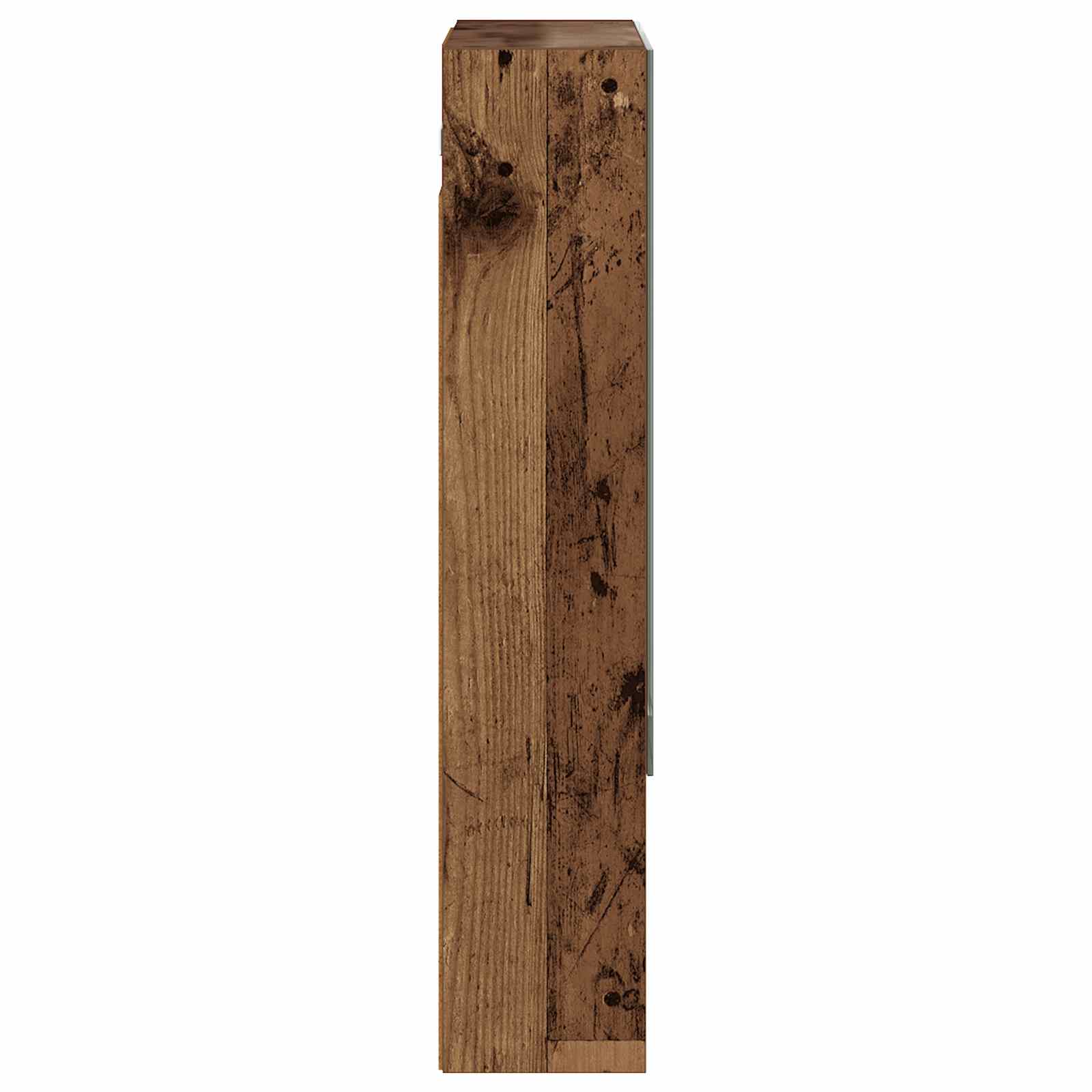 Kupaonski ormar s ogledalom Zidne Staro drvo 50 x 14,5 x 70 cm