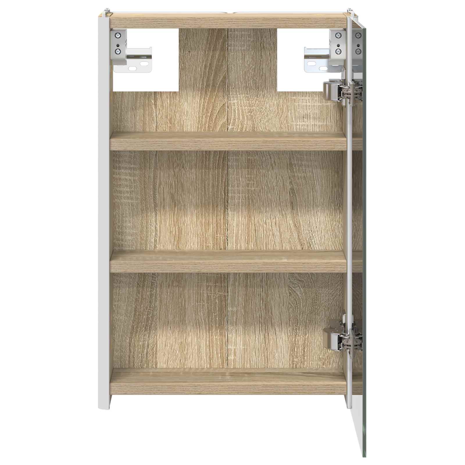 Kupaonski ormar s ogledalom Sonoma hrast 33 x 11,5 x 50 cm