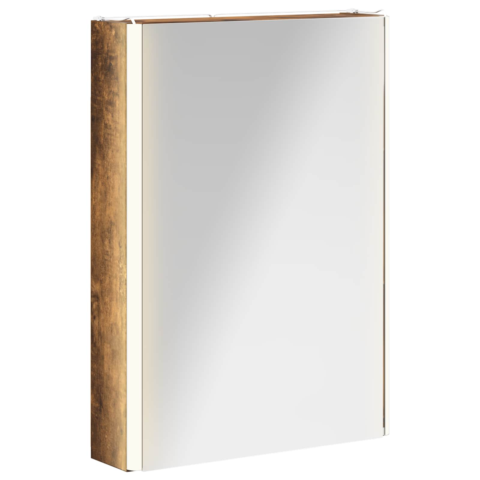 Kupaonski ormar s ogledalom Dimljeni hrast 43 x 11,5 x 60,5 cm