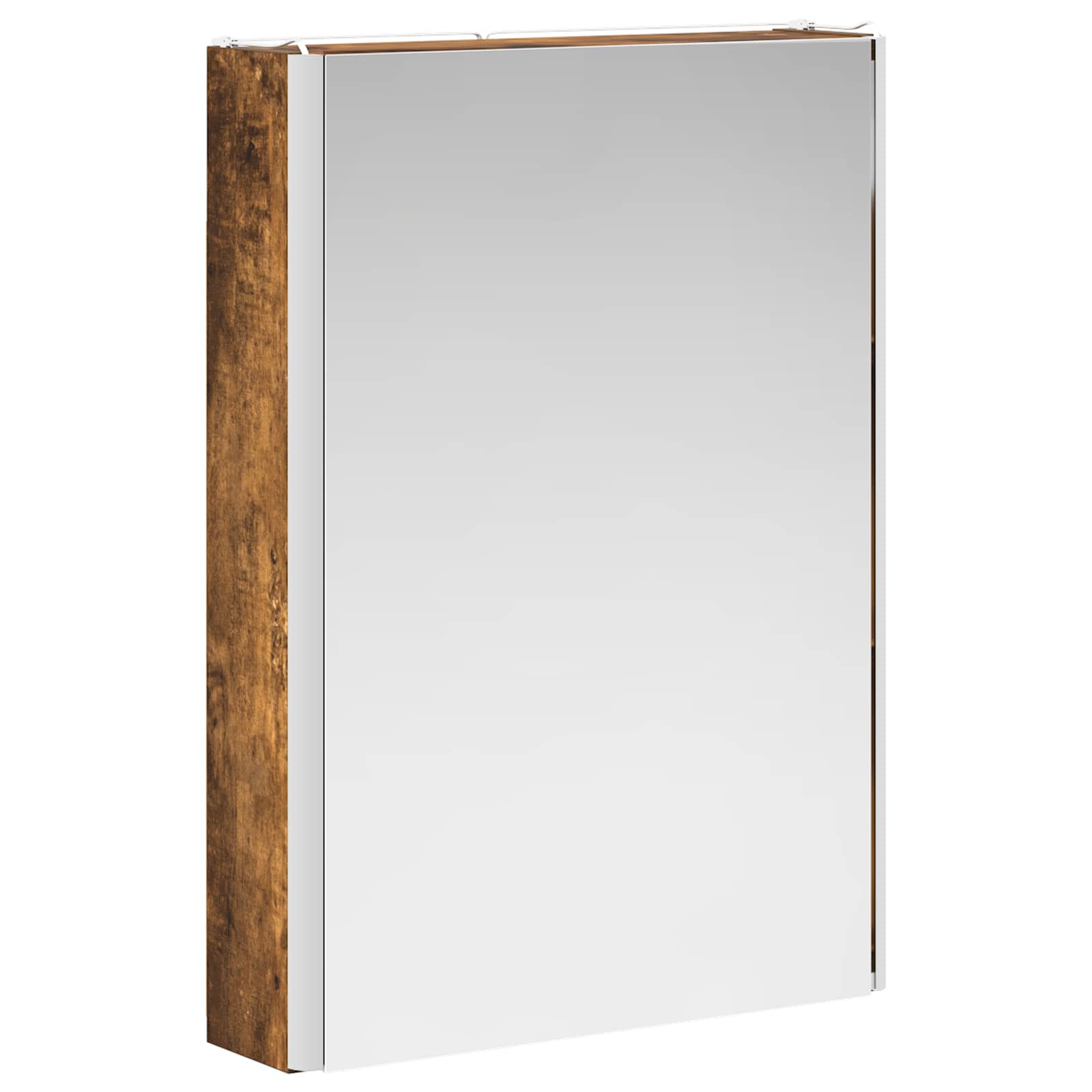 Kupaonski ormar s ogledalom Dimljeni hrast 43 x 11,5 x 60,5 cm