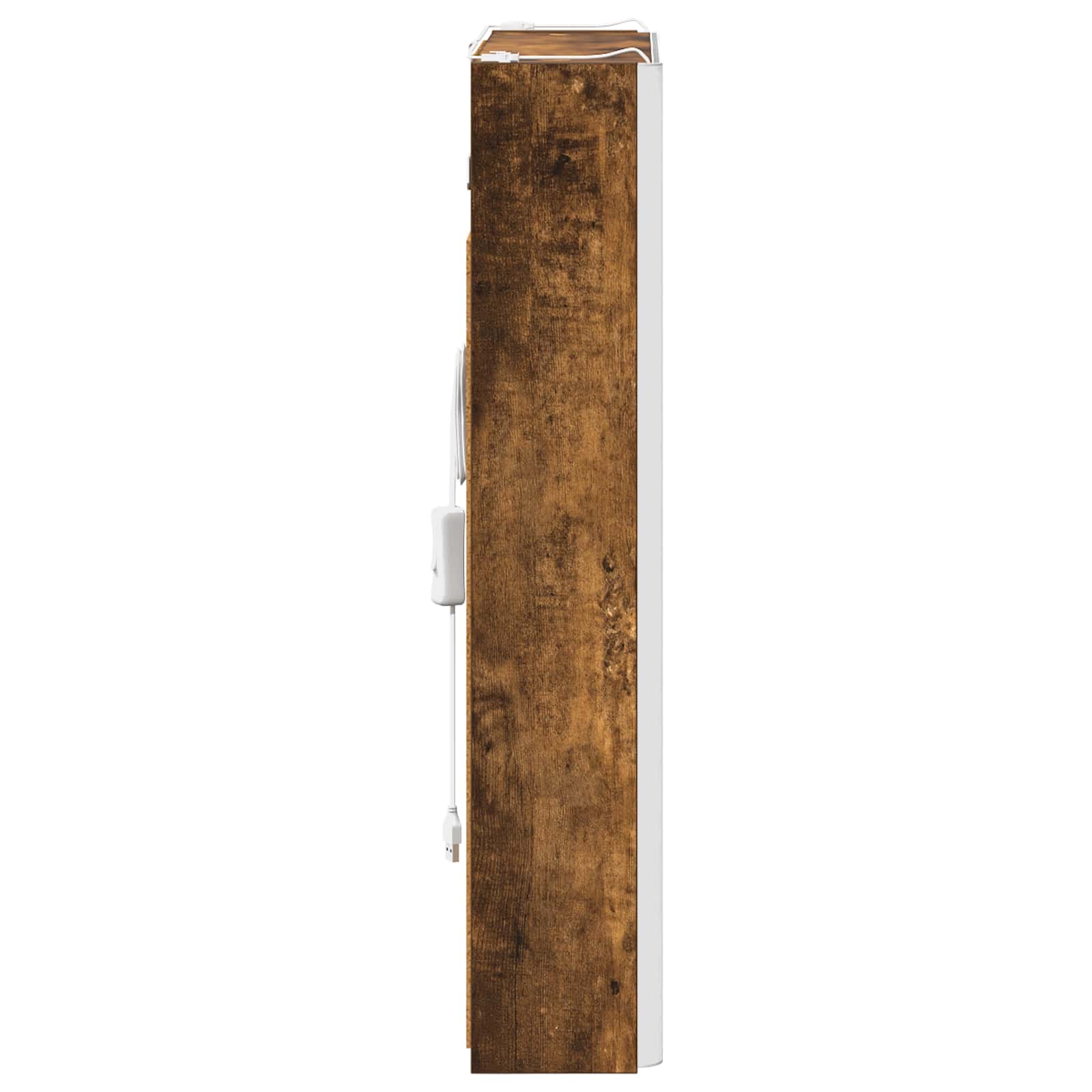 Kupaonski ormar s ogledalom Dimljeni hrast 43 x 11,5 x 60,5 cm