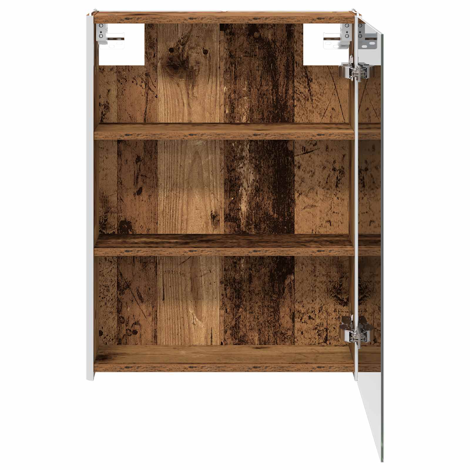 Kupaonski ormar s ogledalom Staro drvo 53,5 x 15,5 x 70 cm