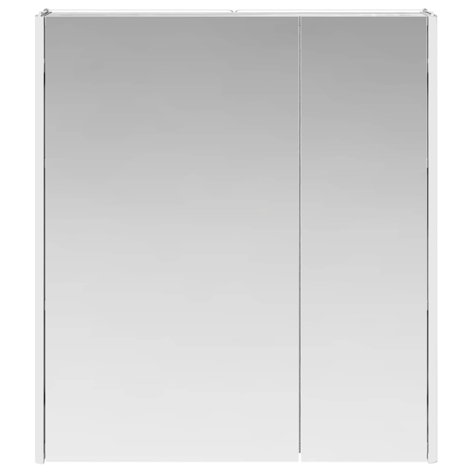 Kupaonski ormar s ogledalom Siva Sonoma 63,5 x 15,5 x 70 cm