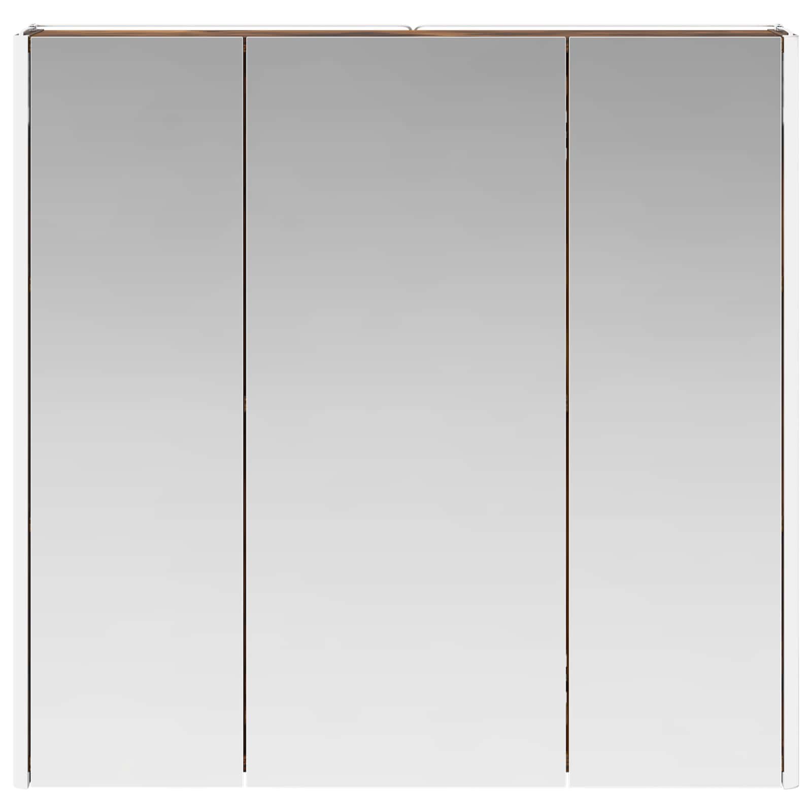 Kupaonski ormar s ogledalom Dimljeni hrast 73.5 x 15.5 x 70 cm
