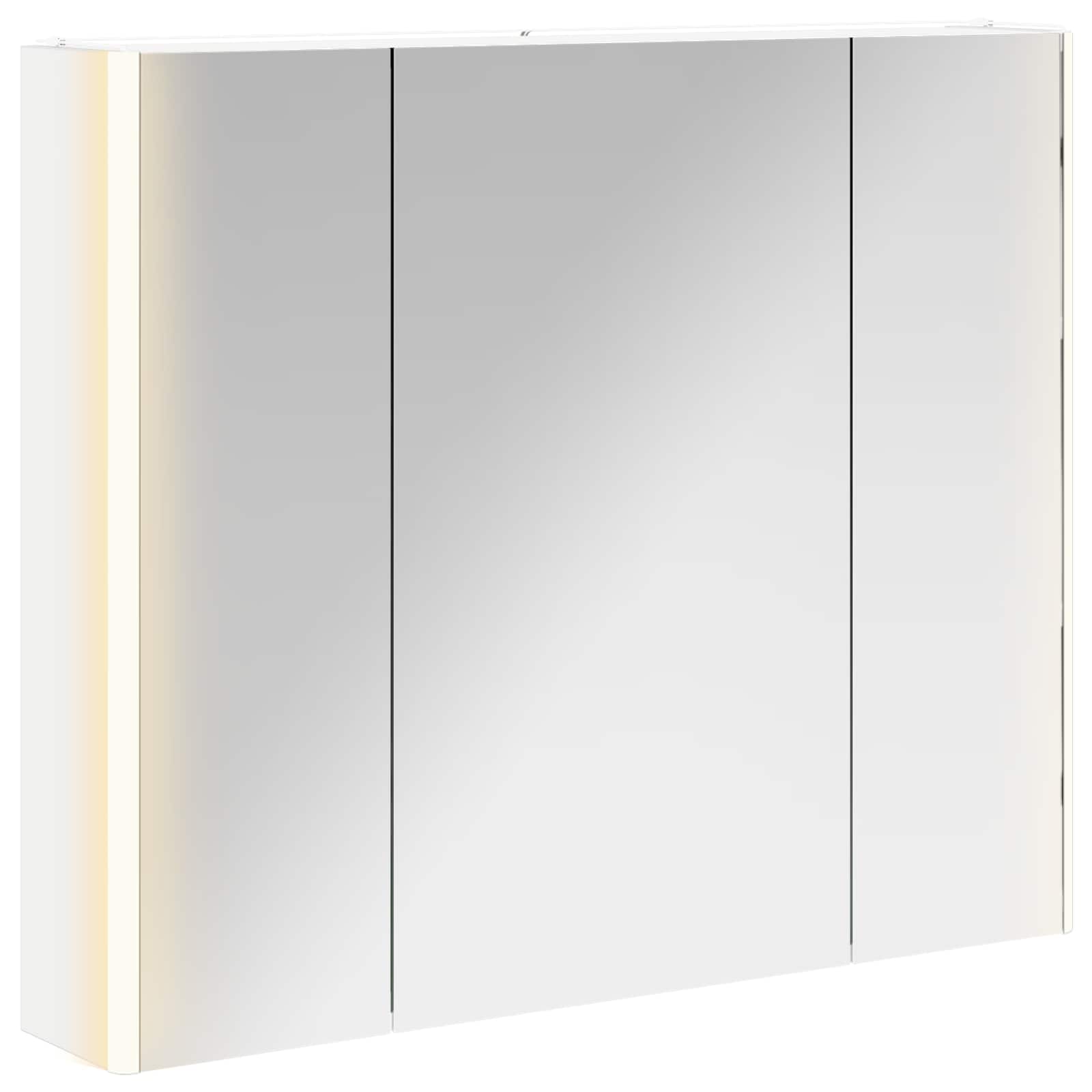 Kupaonski ormar s ogledalom Bijelo 83,5 x 15,5 x 70 cm