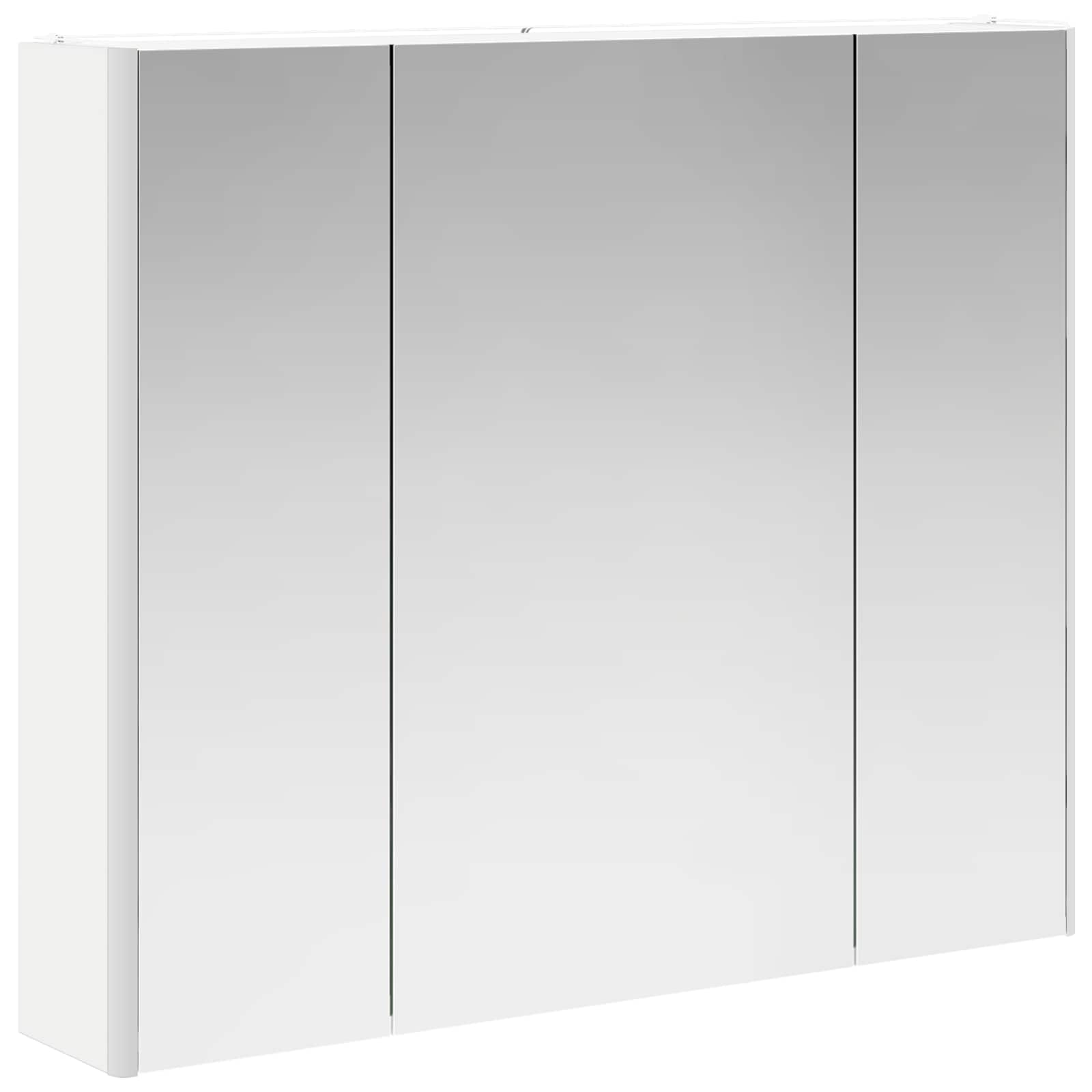 Kupaonski ormar s ogledalom Bijelo 83,5 x 15,5 x 70 cm